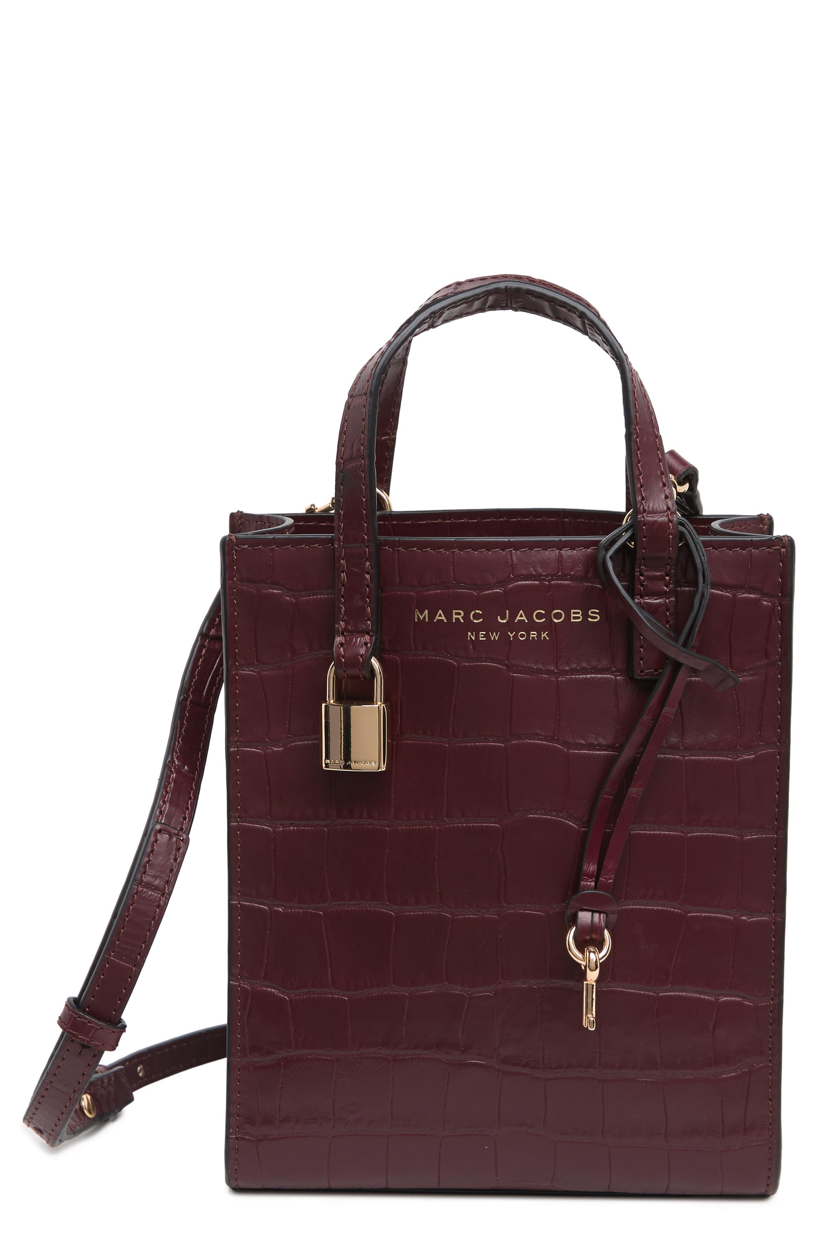 Marc Jacobs Tote Bags Cheapest Price - Womens Leather Micro Brown