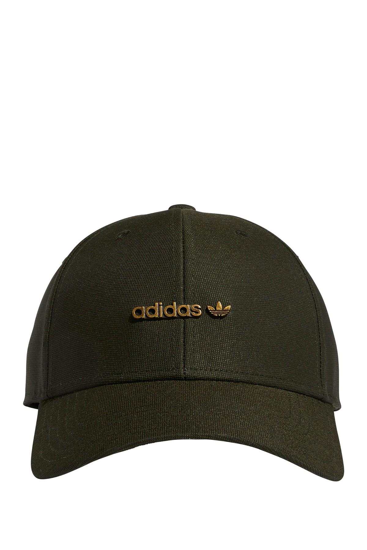 adidas hat metal logo