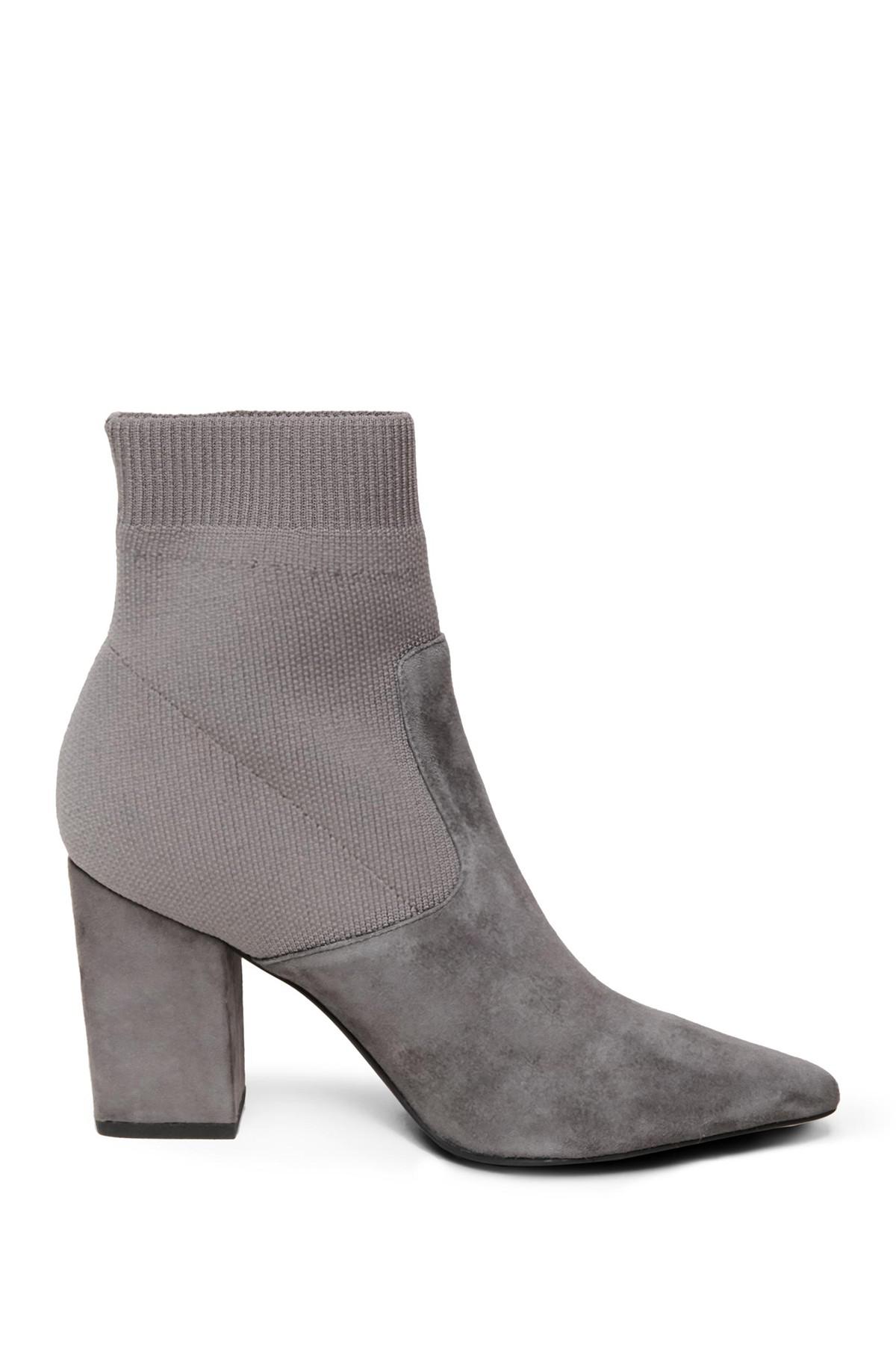 gray steve madden boots
