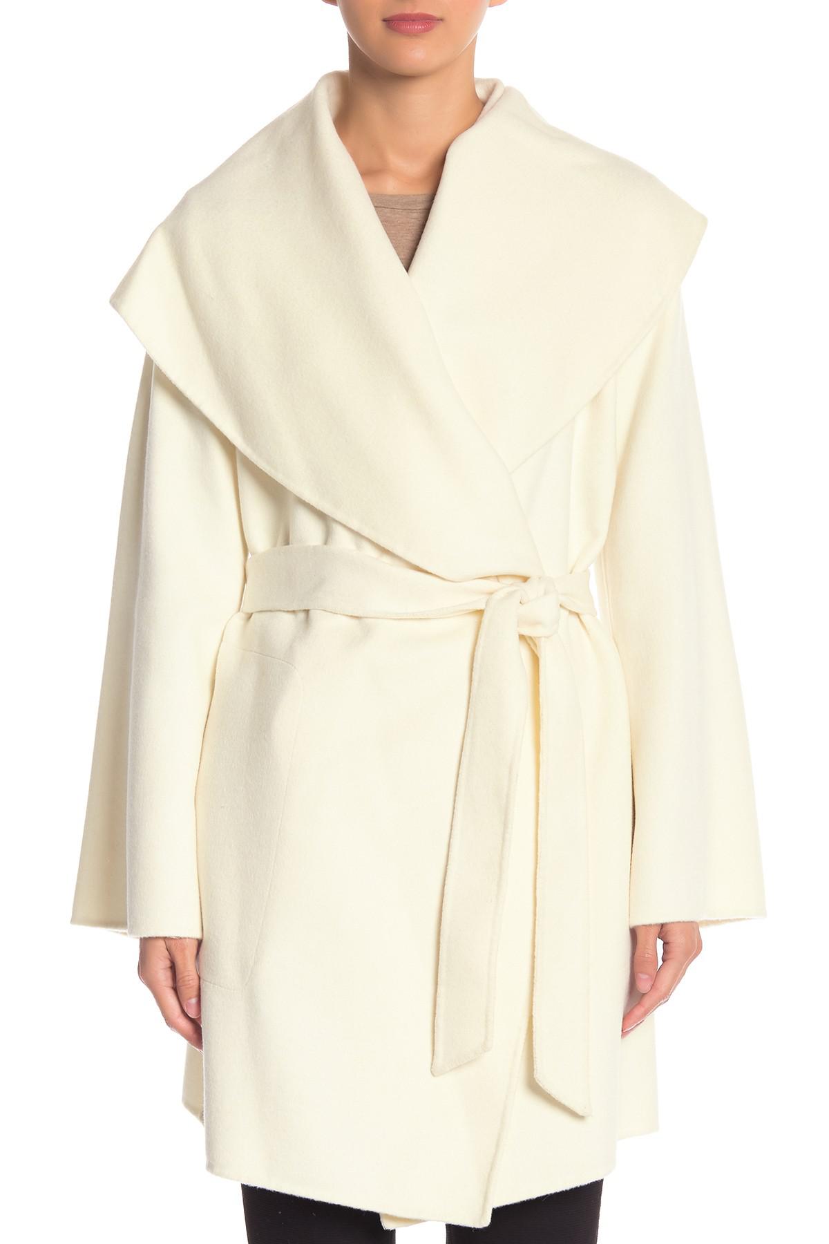 bcbg hazel wrap coat