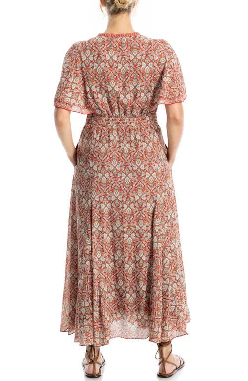 knee length dresses for ladies MAX STUDIO Floral Balloon Sleeve Tiered Maxi Dress  VinNews Recommendations