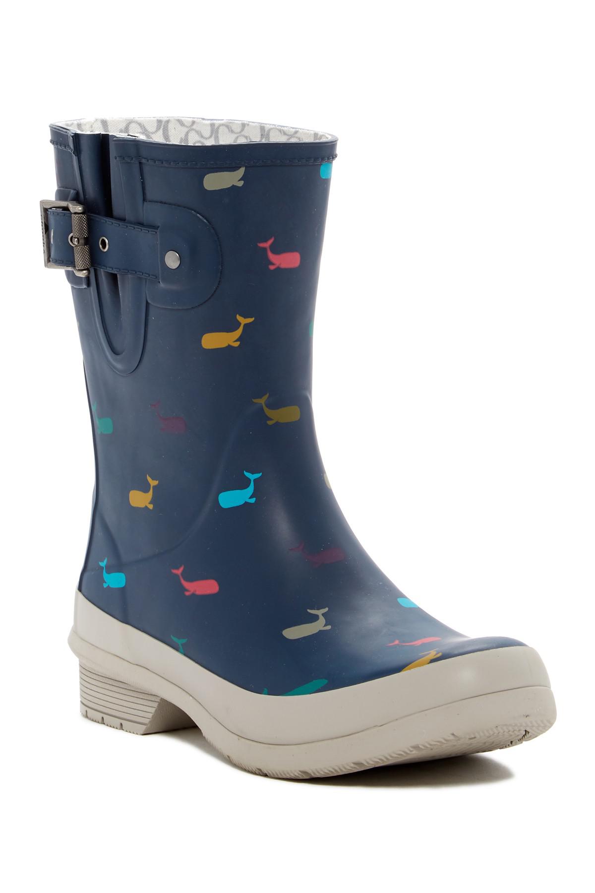 whale rain boots