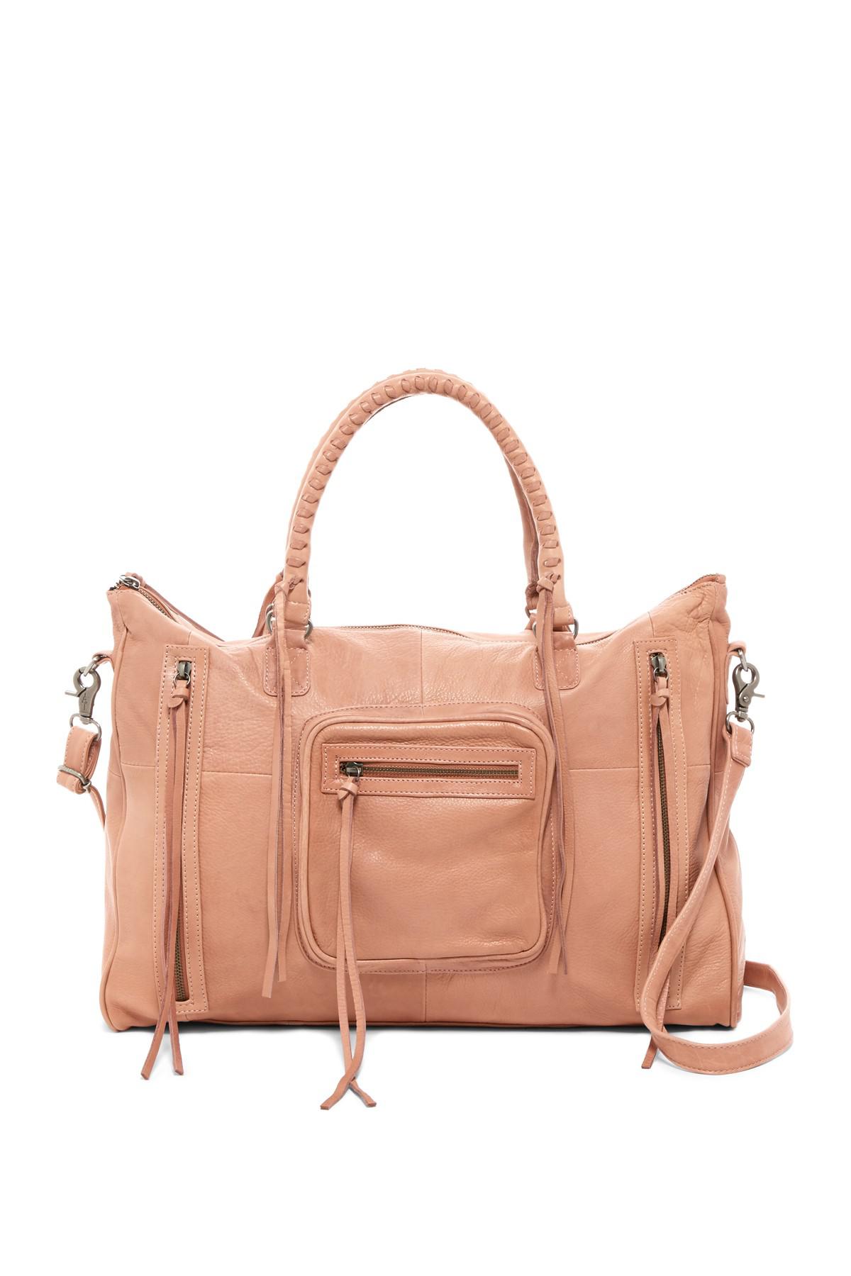 Lyst Day & mood Rose Leather Weekend Bag