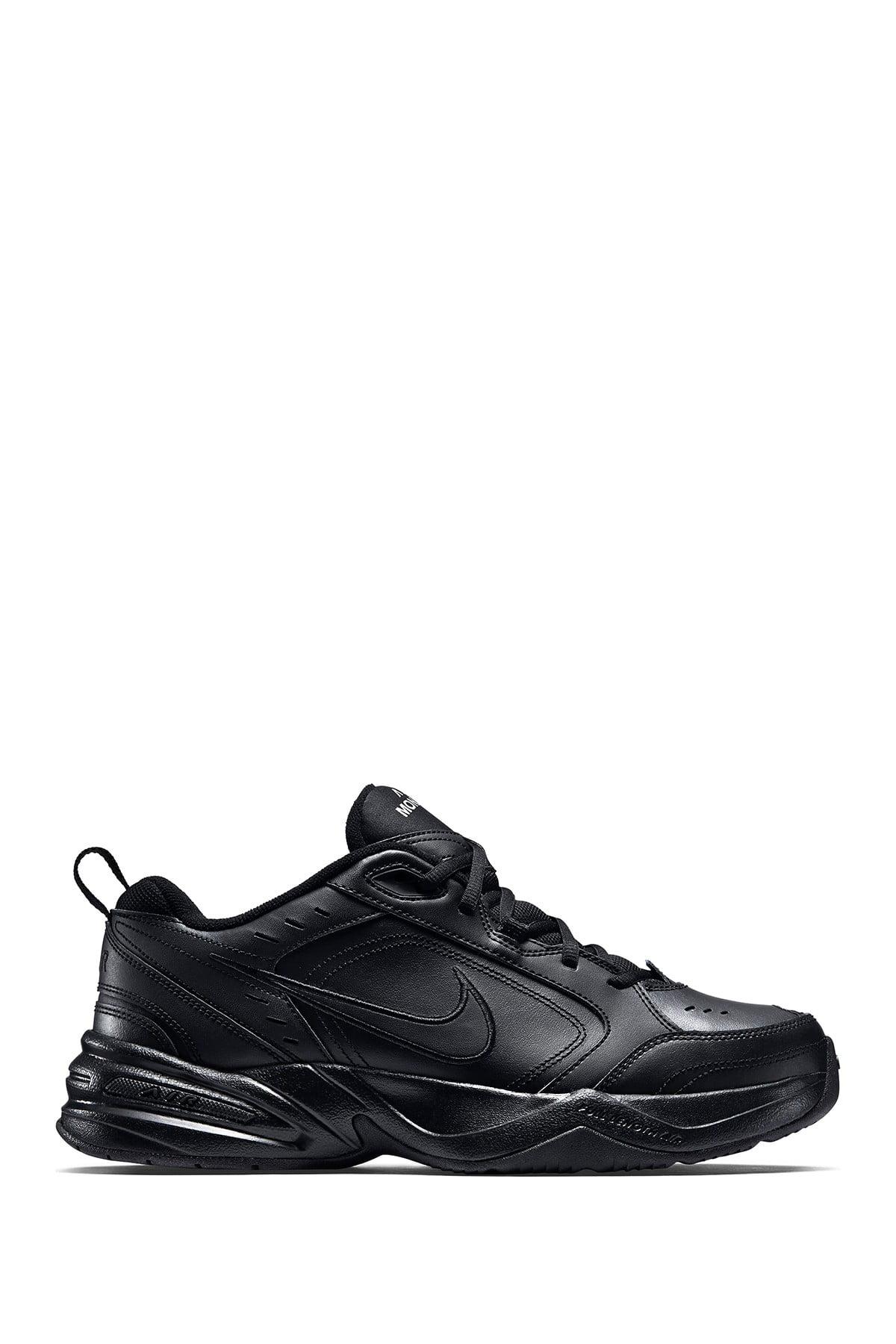 nike air monarch black shoes