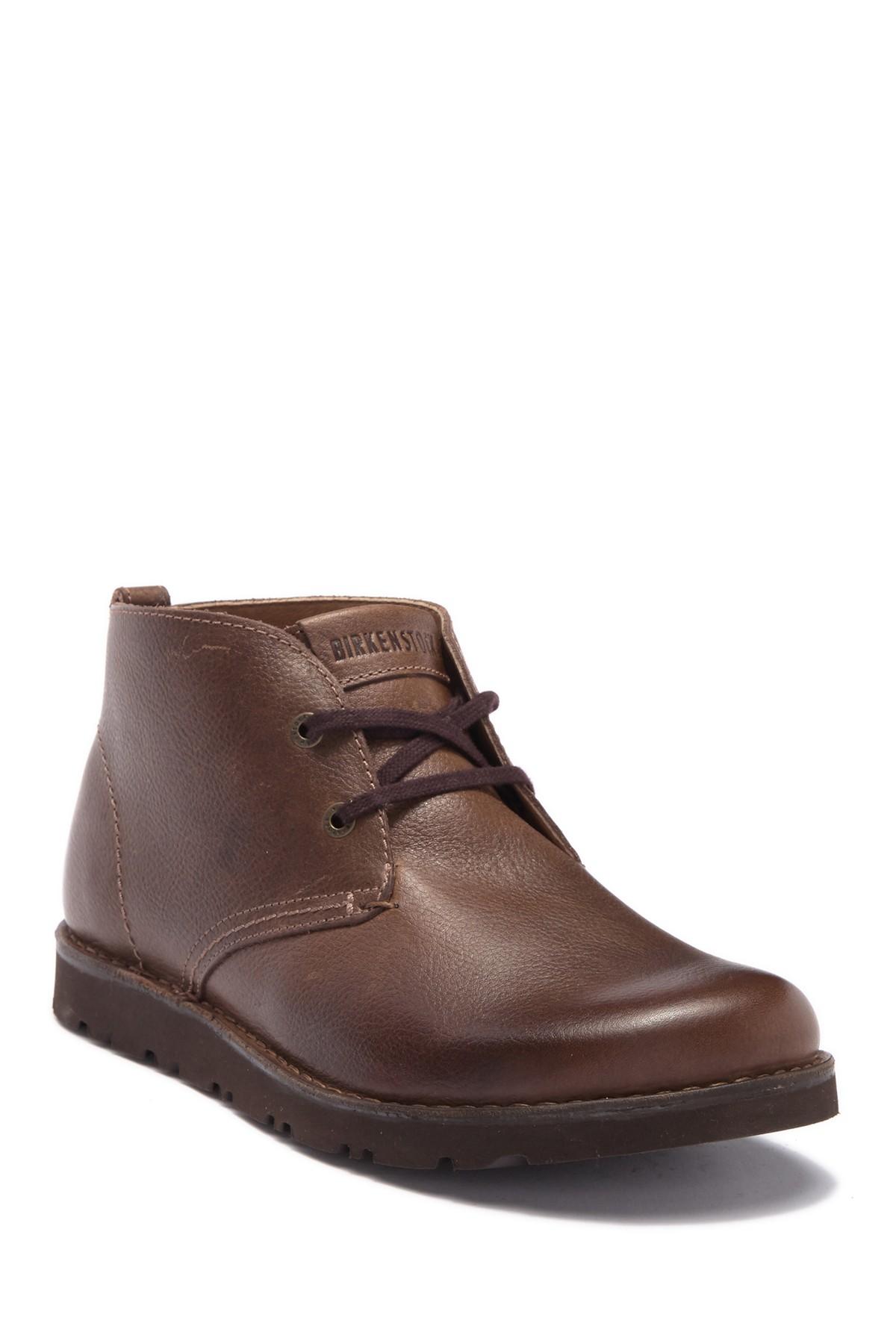 Birkenstock Harris Leather Chukka Boot - Discontinued in Brown for Men ...