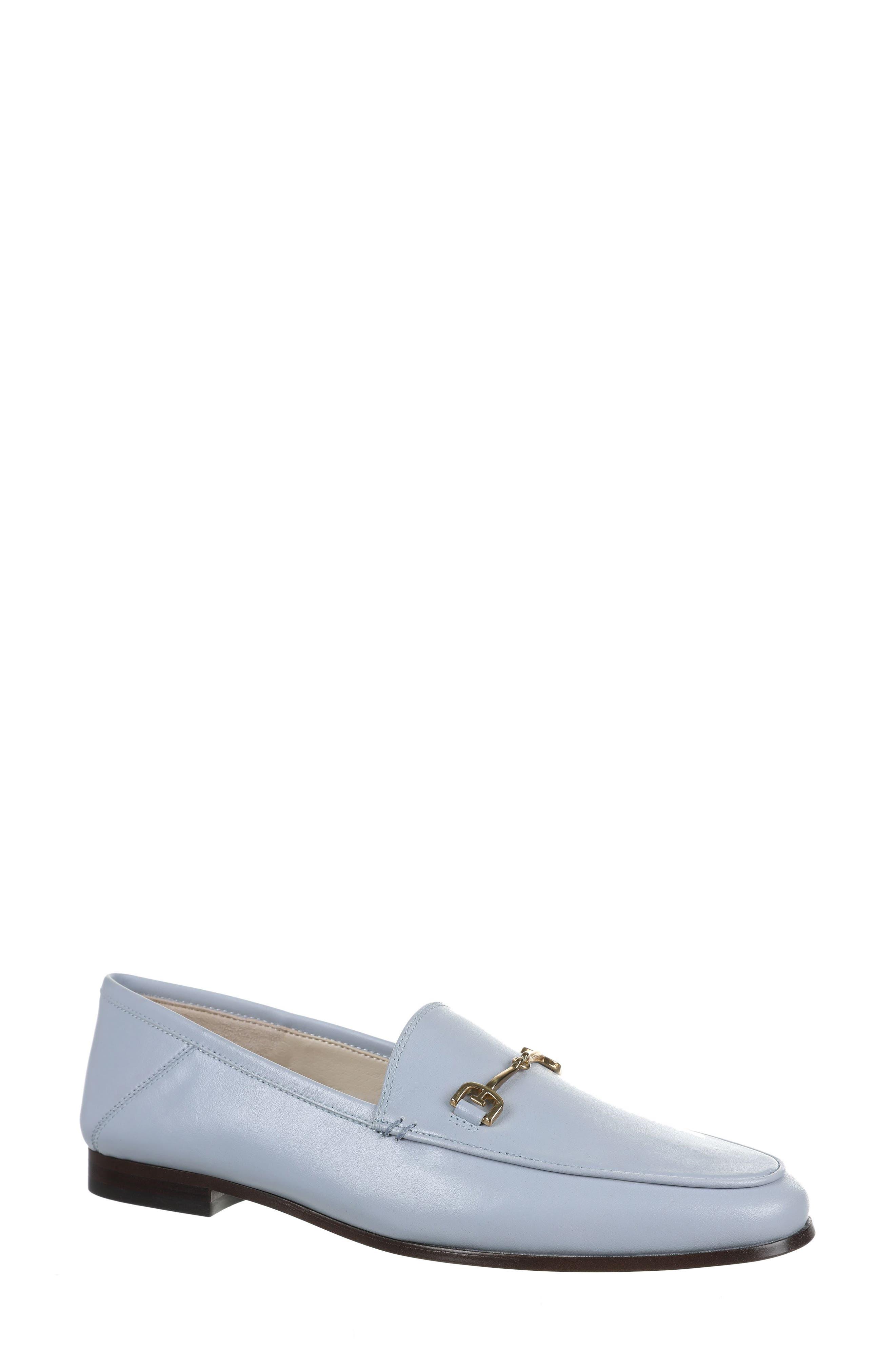 Sam Edelman Loraine Bit Loafer In Porcelain Blue At Nordstrom Rack