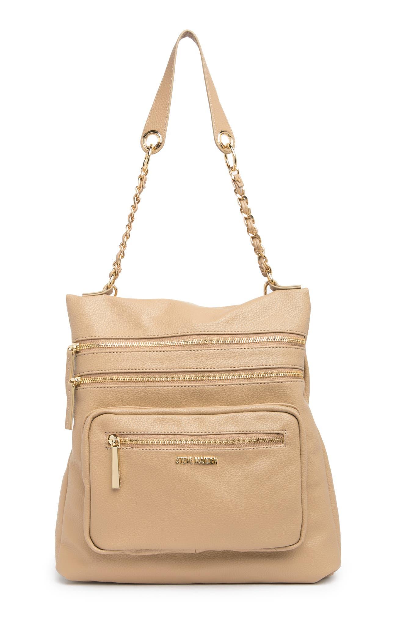 Calvin klein best sale callie leather tote