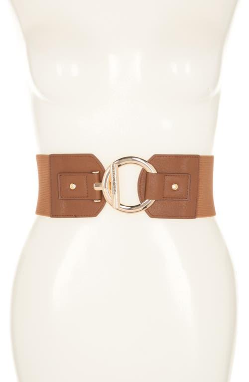 Vince Camuto Circle & Bar Interlocking Belt in Natural | Lyst display picture 1