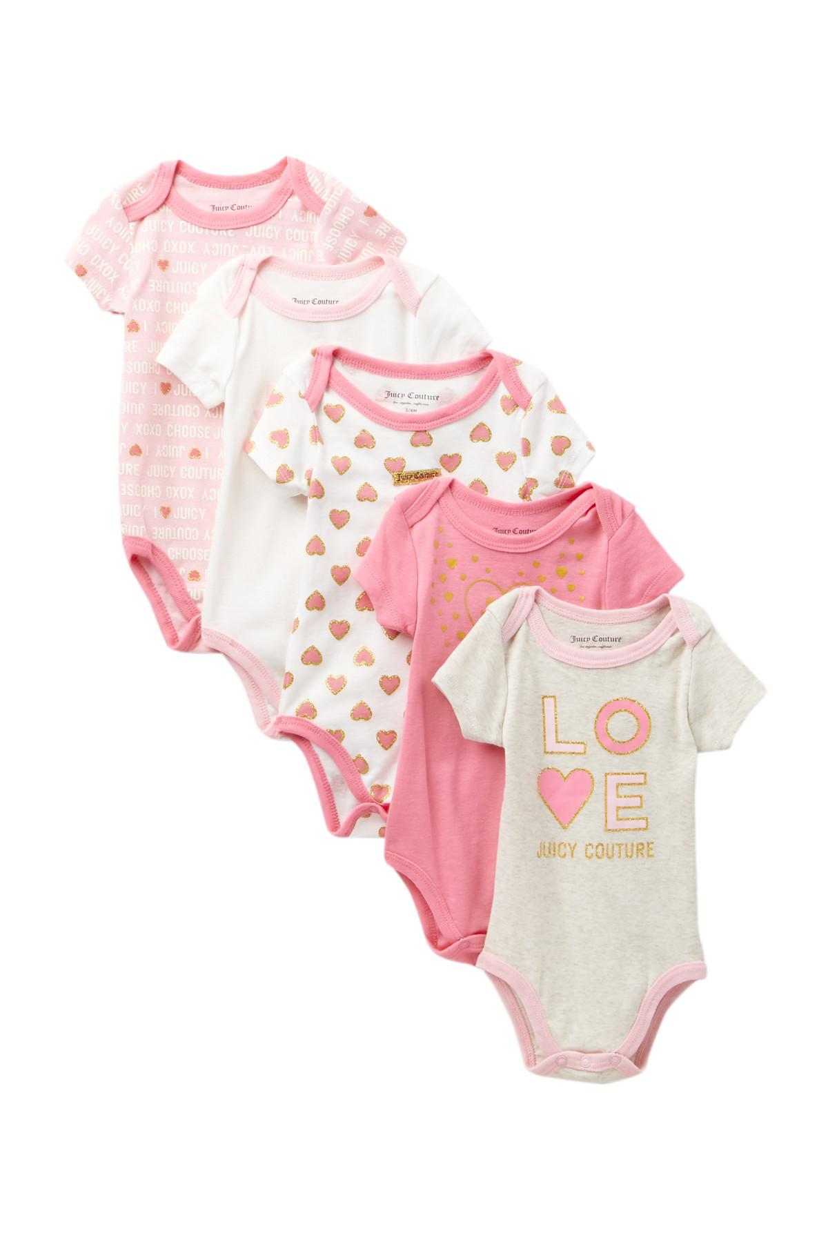 juicy couture baby bodysuits