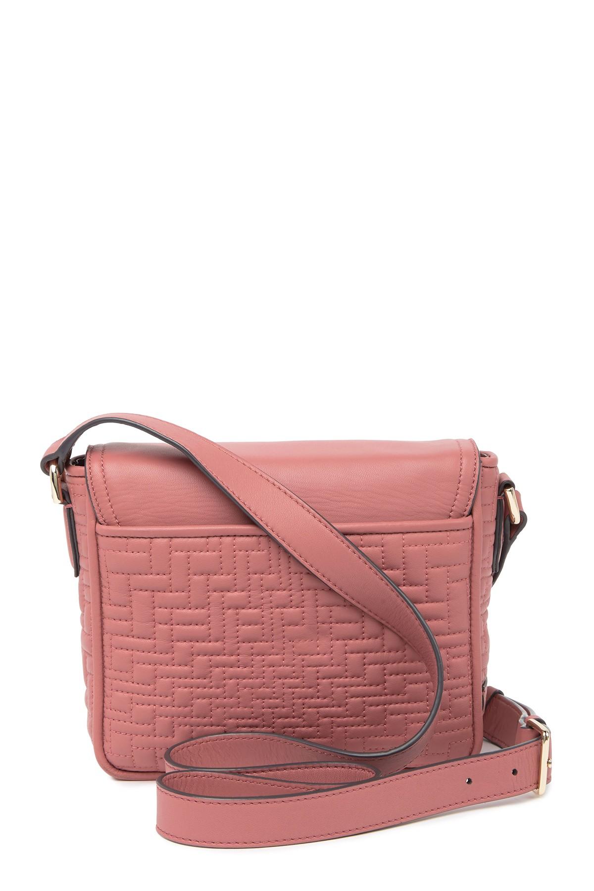 Cole Haan Quilted Leather Crossbody - Lyst