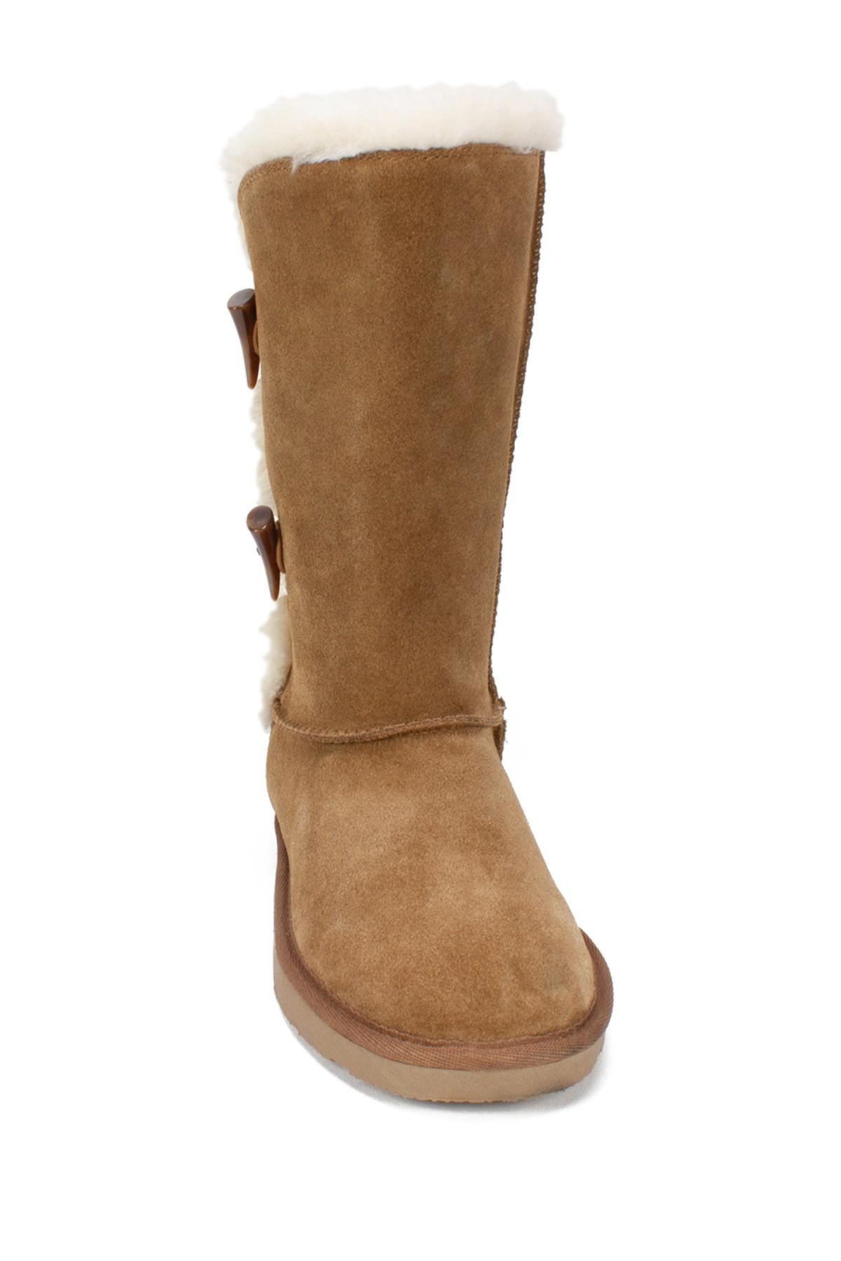 White mountain fur lined boots Clearance