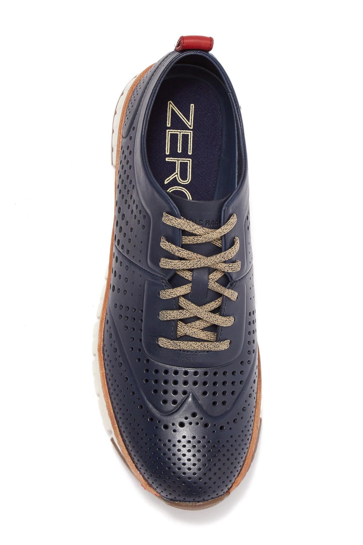 zerøgrand perforated sneaker