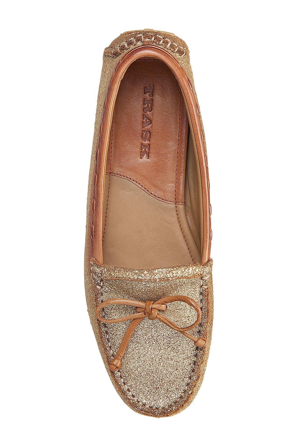 trask demi moccasin flat