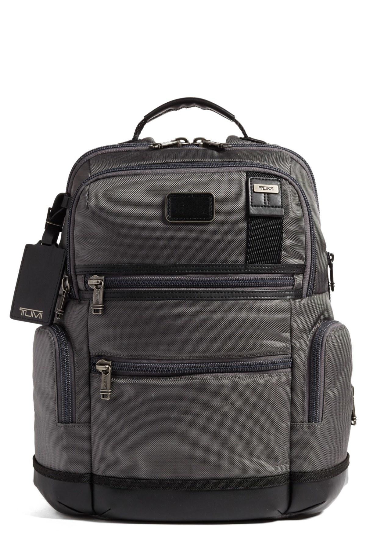 Tumi Synthetic 'alpha Bravo - Knox' Backpack in Gray for Men - Lyst