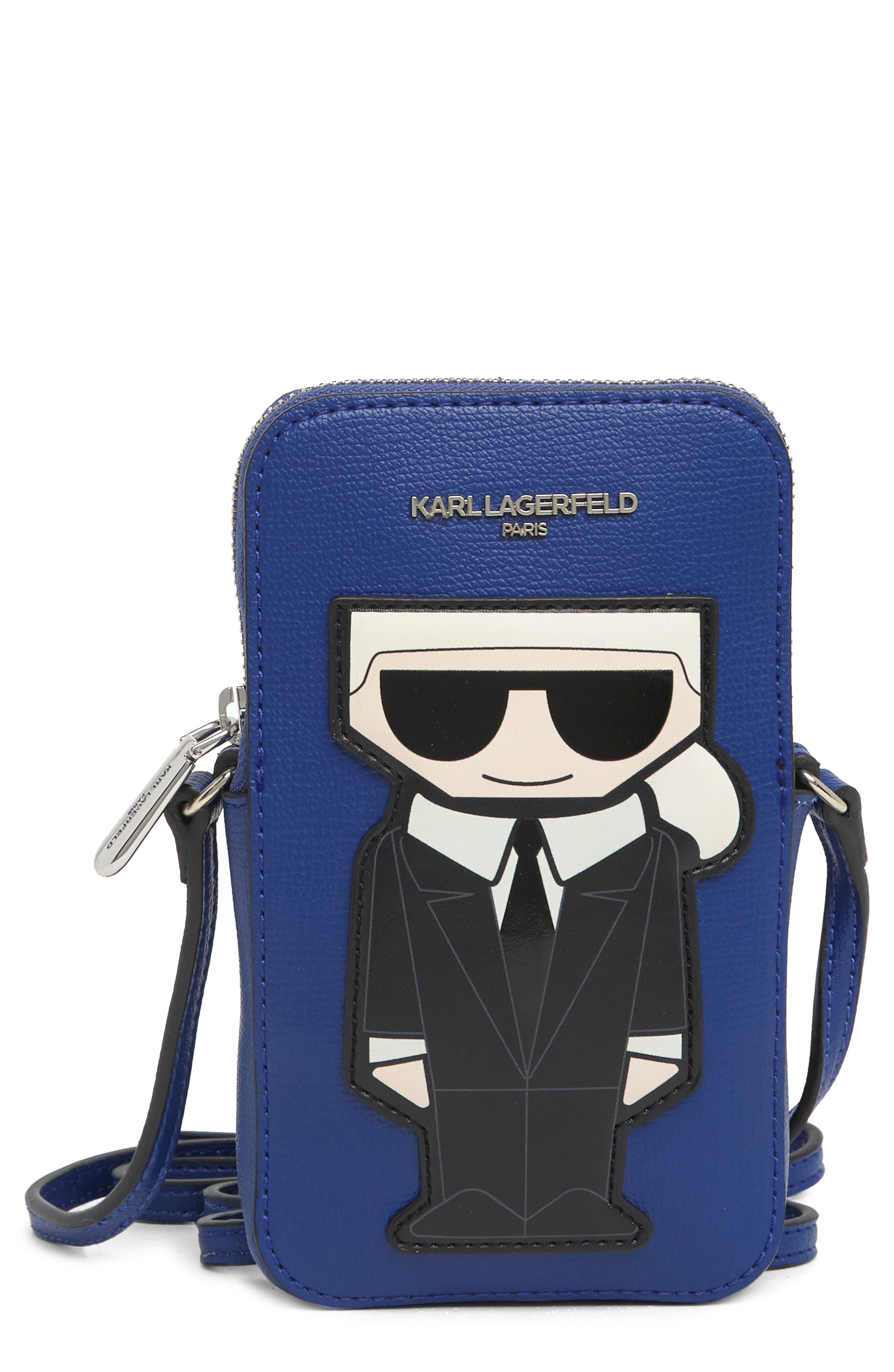 Karl Lagerfeld Maybelle Crossbody Bag In Postal Blue At Nordstrom Rack