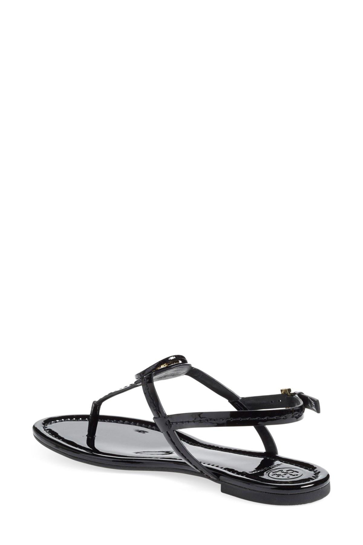 Tory Burch Dillan Sandal in Black | Lyst Tory Burch Dillan Sandal in Black | Lyst