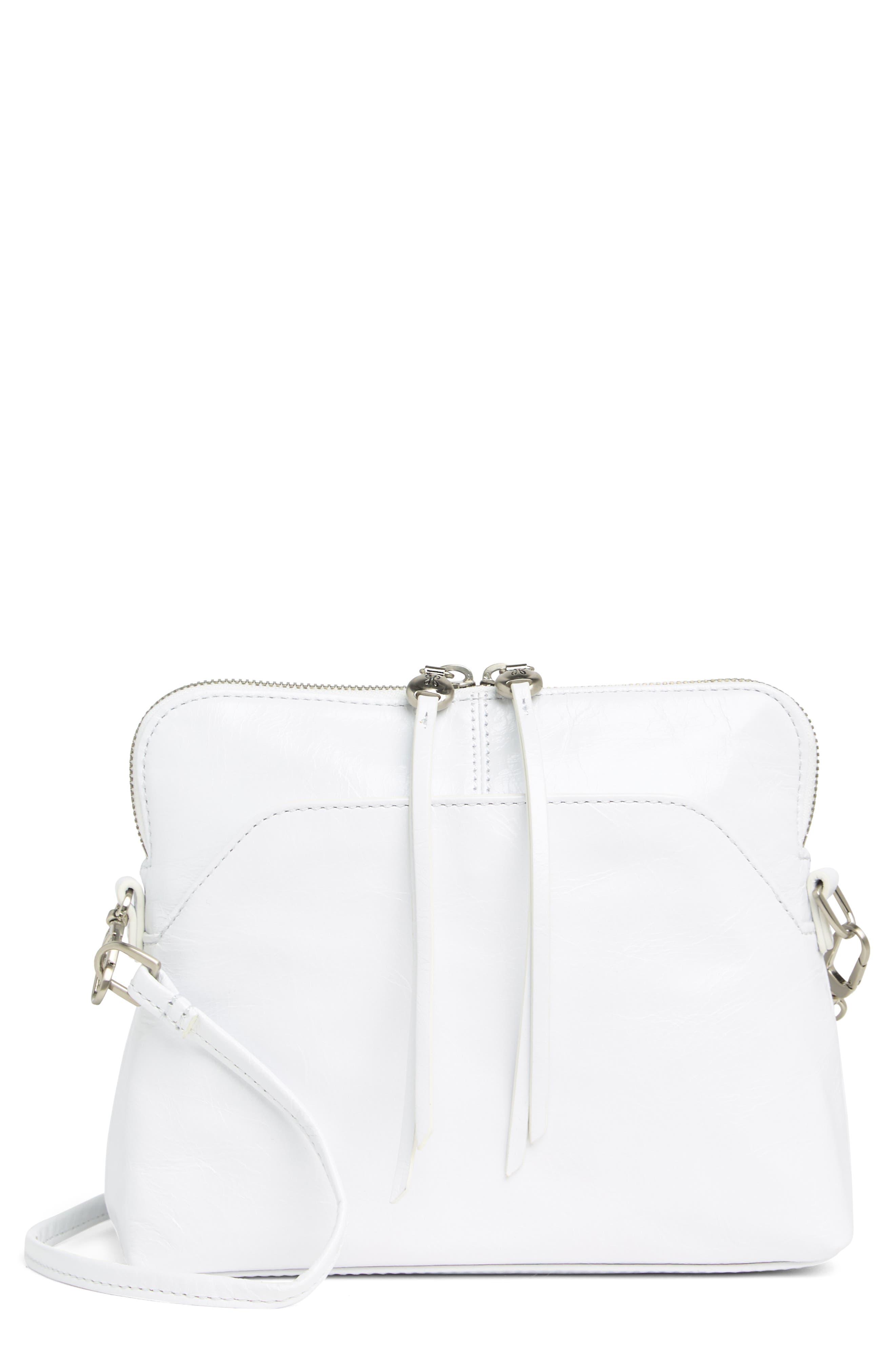 Hobo International Reeva Leather Crossbody Bag in White Lyst