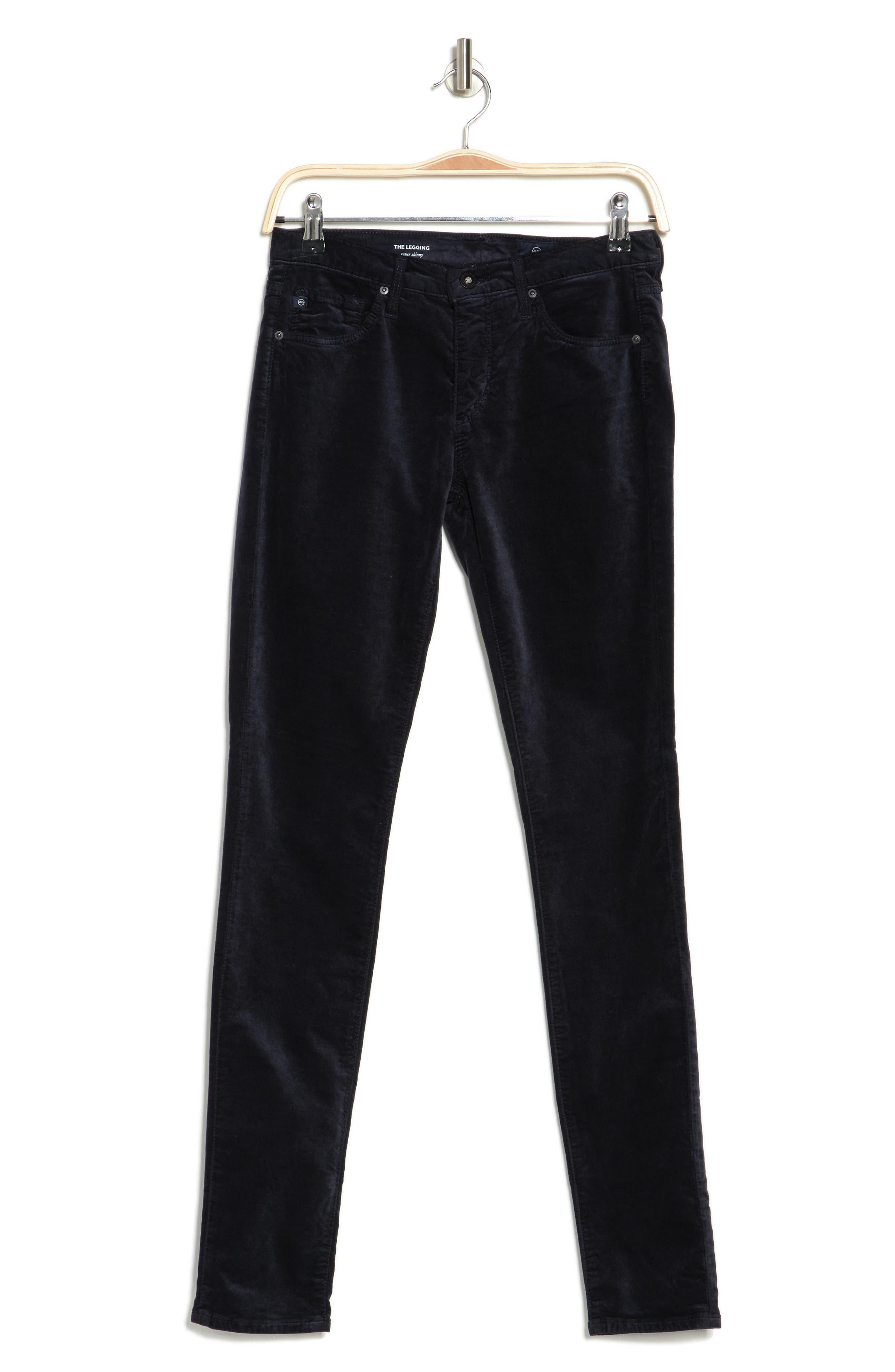 Enhed abstraktion spejder AG Jeans Super Skinny Leggings In Dark Sky At Nordstrom Rack in Black | Lyst