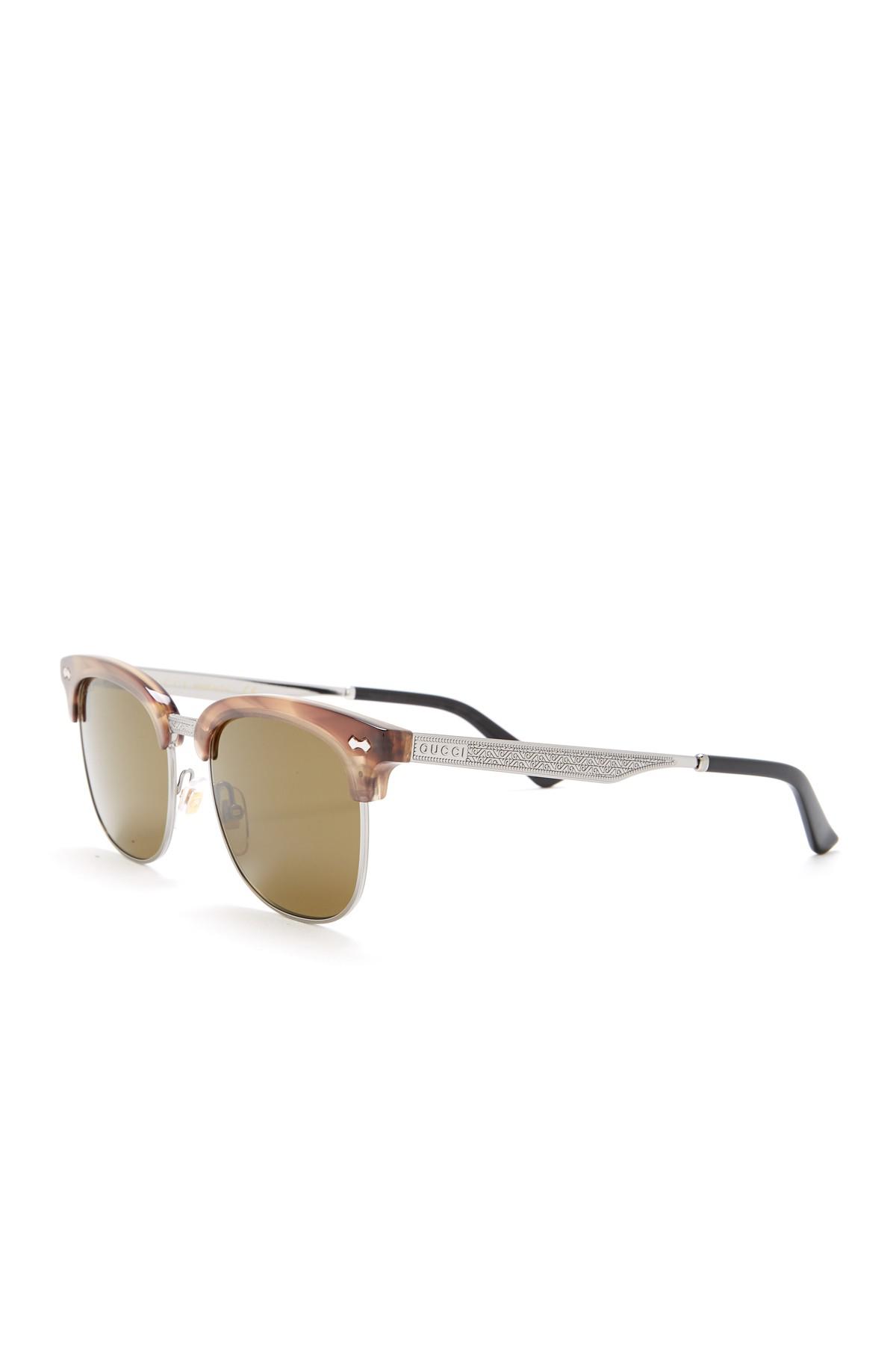 Gucci 52mm Clubmaster Sunglasses for 