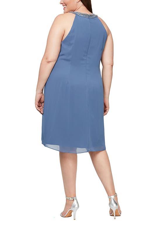 slim fit dress slacks S.L. Fashions Dresses (SLNY) 9455286 - Knee-length 100% Polyester A-line  Dress main image 0