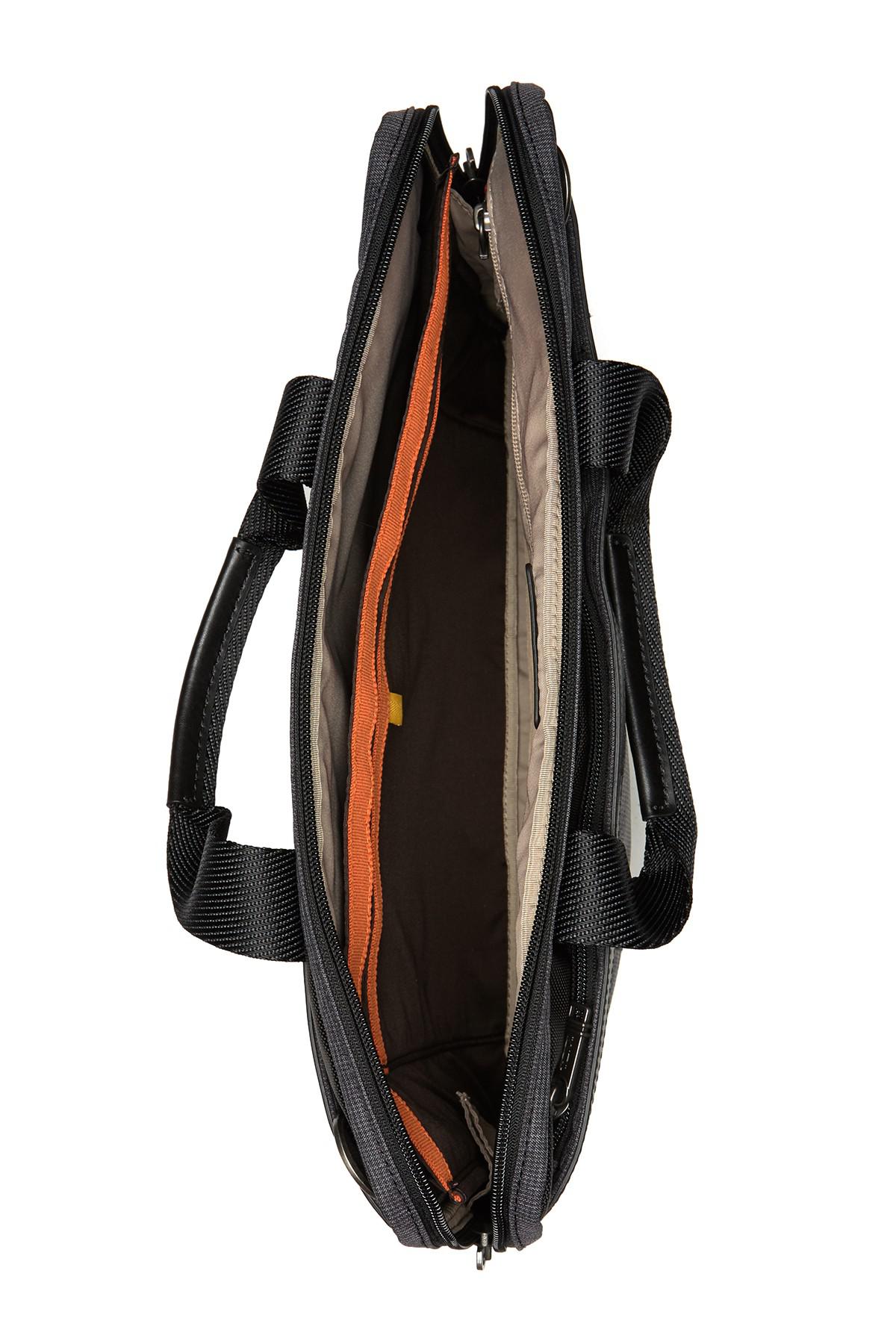 tumi burke port slim briefcase