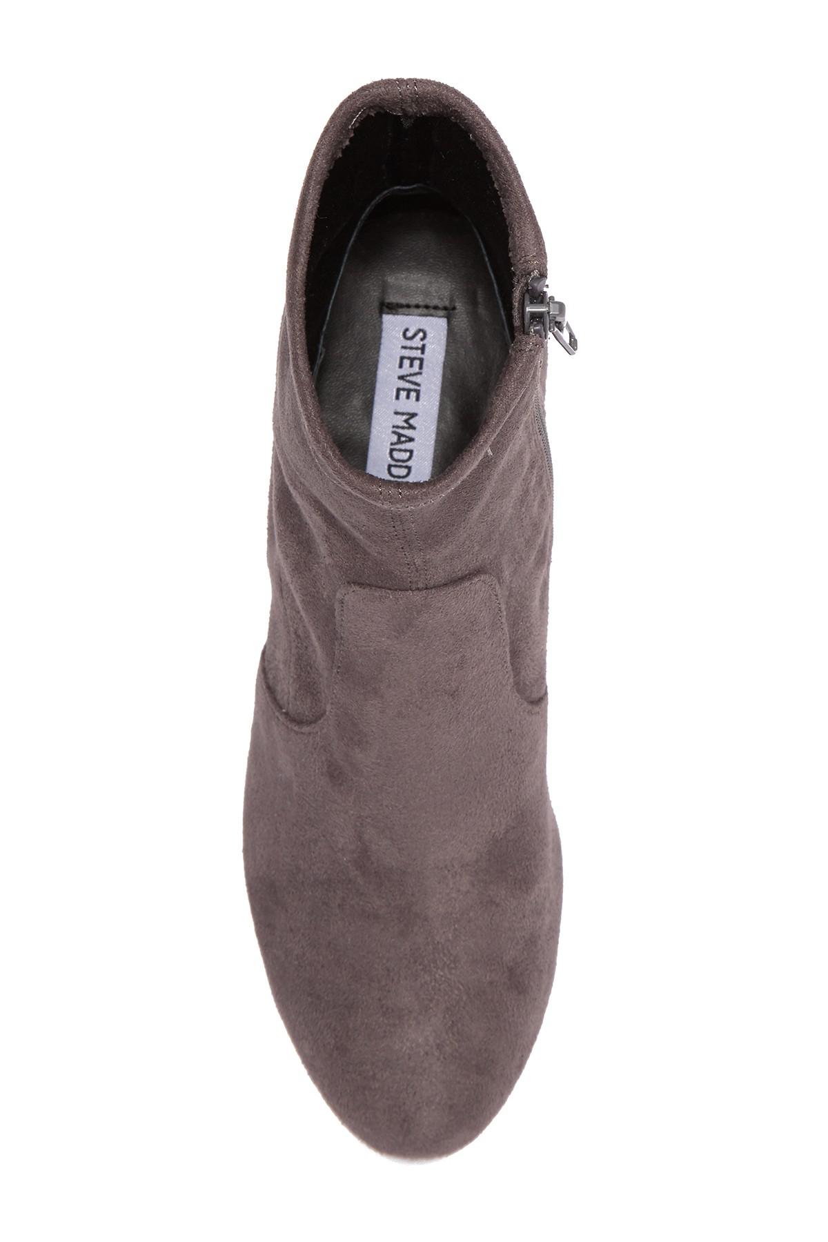 steve madden immense block heel boot