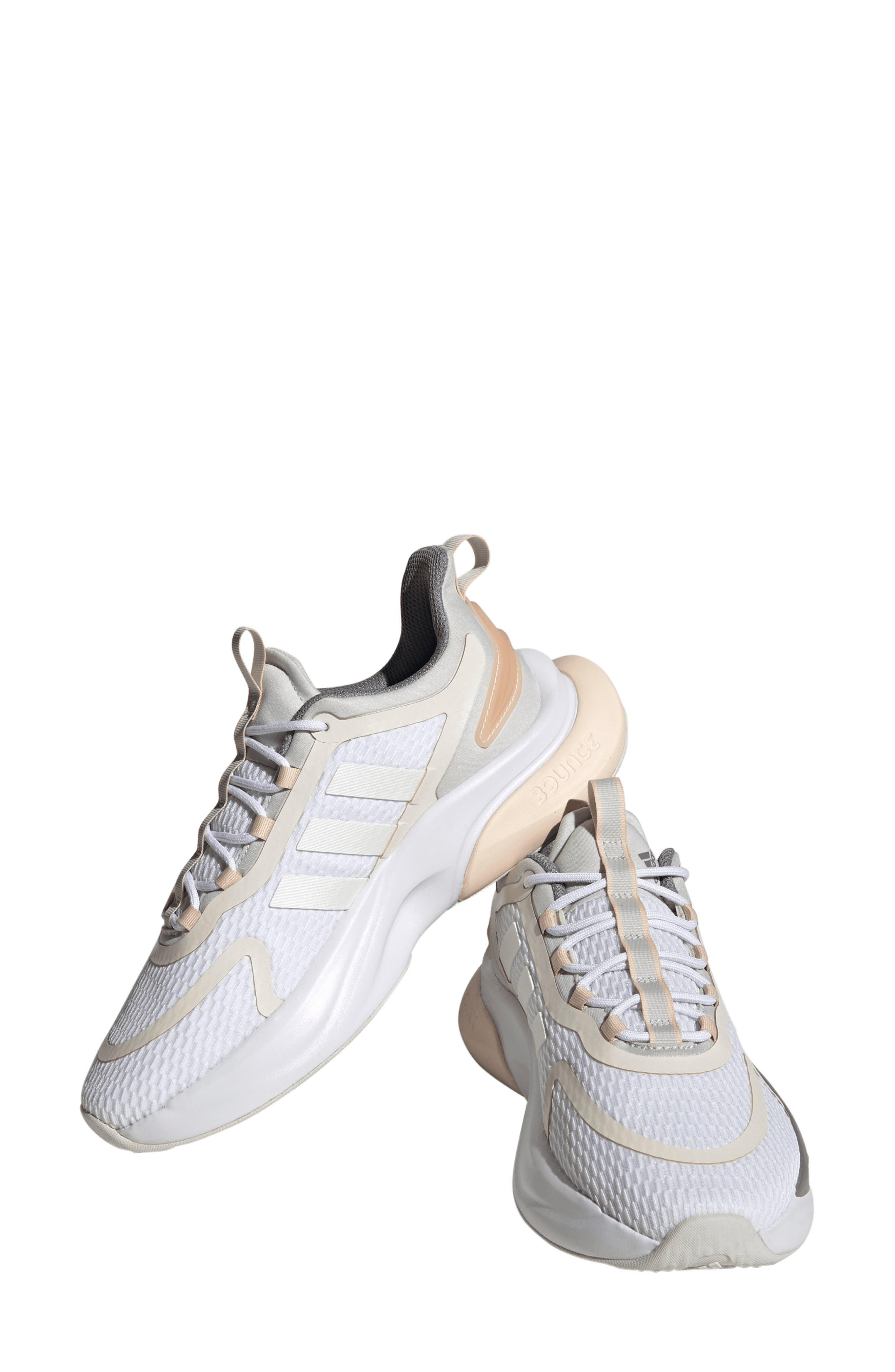 adidas Planet Z Omega Athletic Sneaker In White/zero Metallic/grey At  Nordstrom Rack | Lyst
