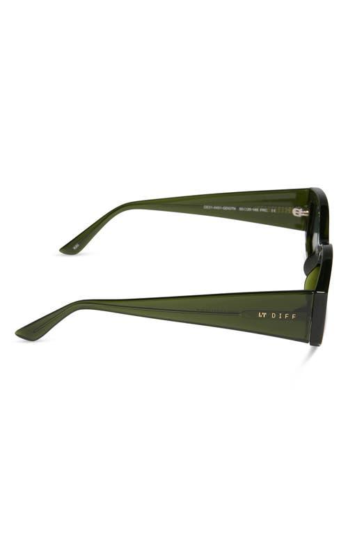 DIFF Eyewear KAI Sunglasses Olive Green Gradient Women New DIFF 55Mm Kai Slim Sunglasses in Green | Lyst main image 4