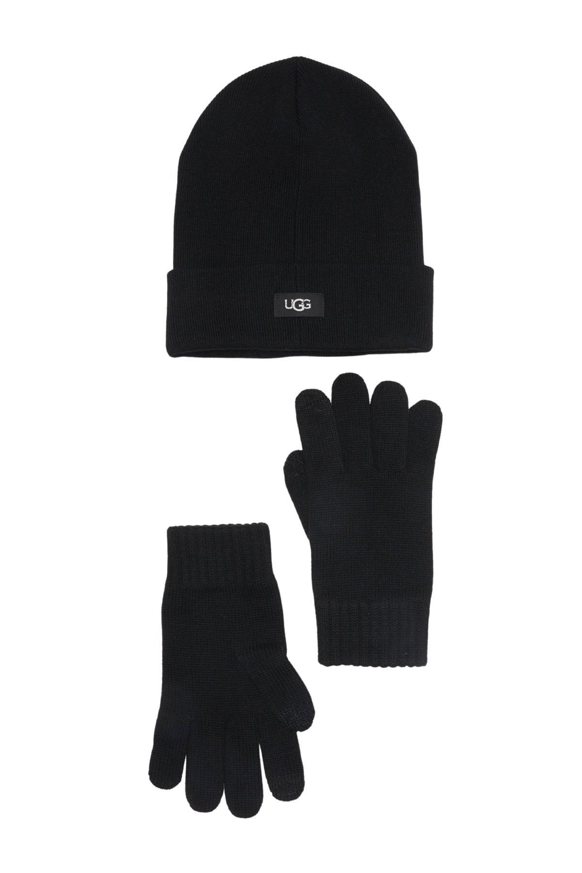 ugg hat and glove set