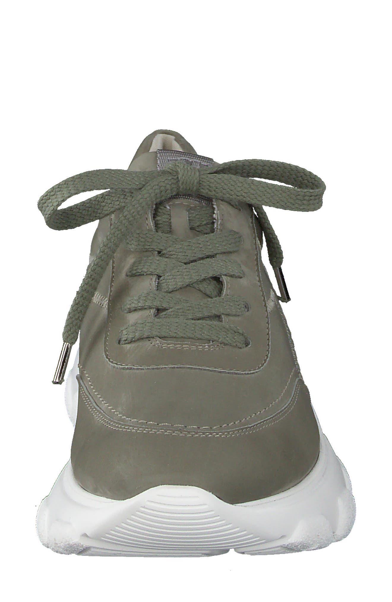 Paul Green Mara Platform Sneaker In Herb Nubuk At Nordstrom Rack in Green |  Lyst