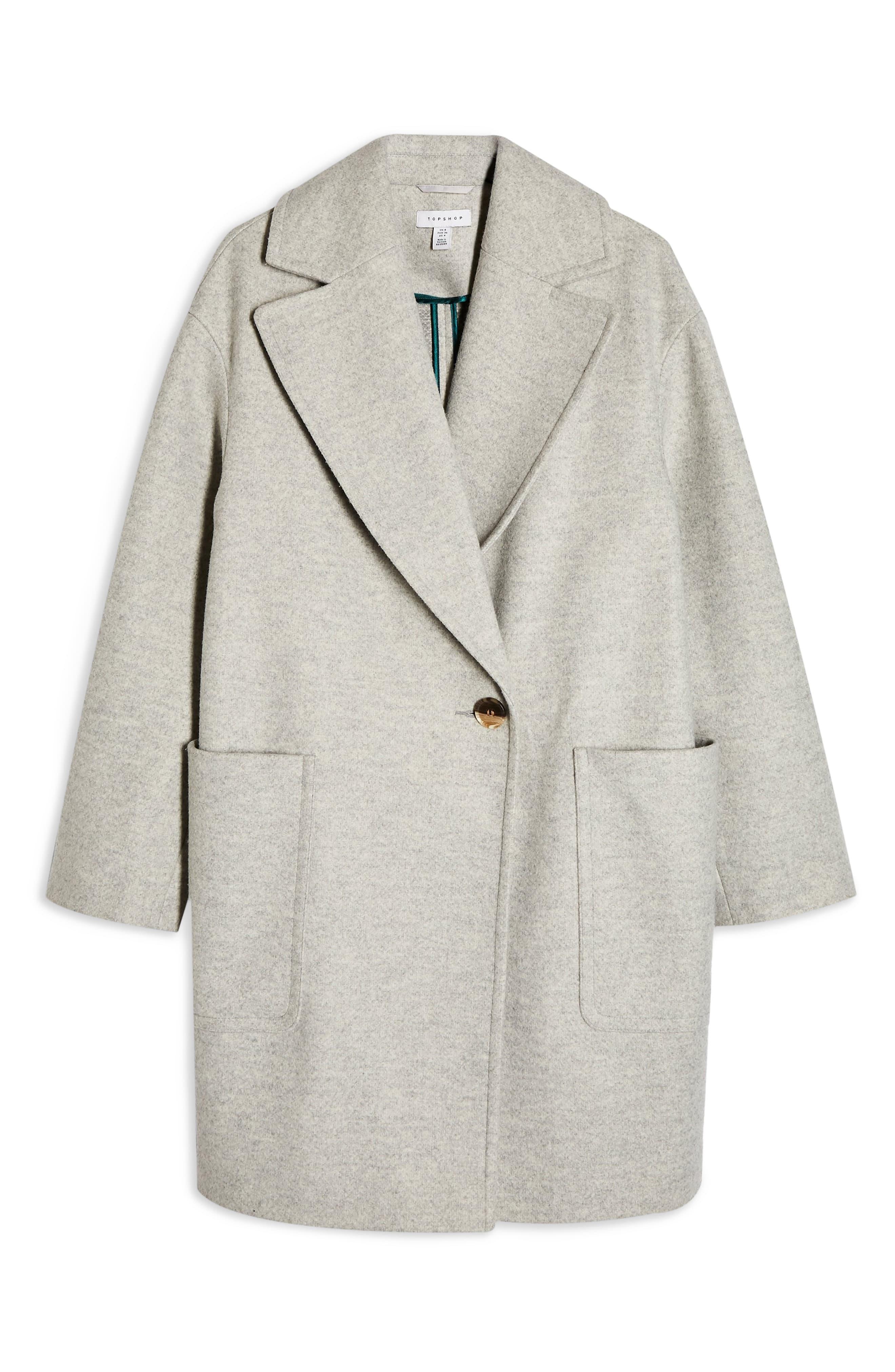 topshop marla slouch coat