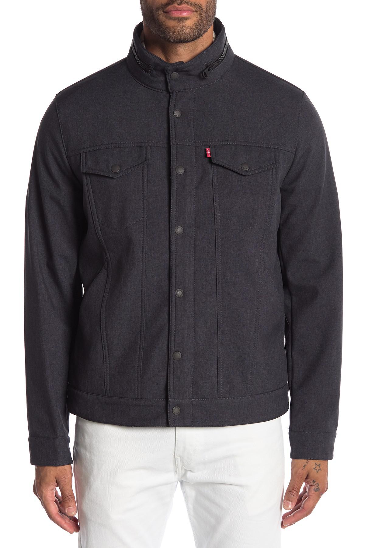 levi's high neck commuter jacket