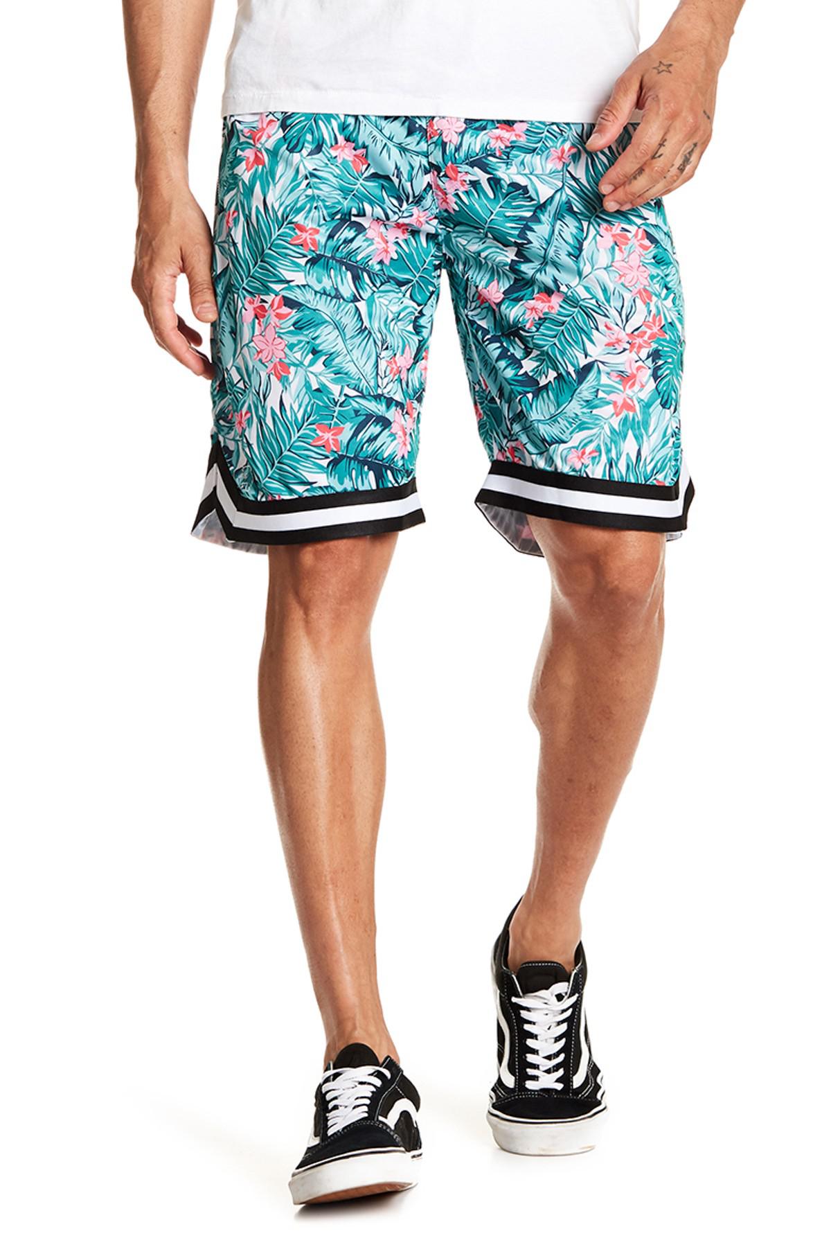 adidas floral shorts