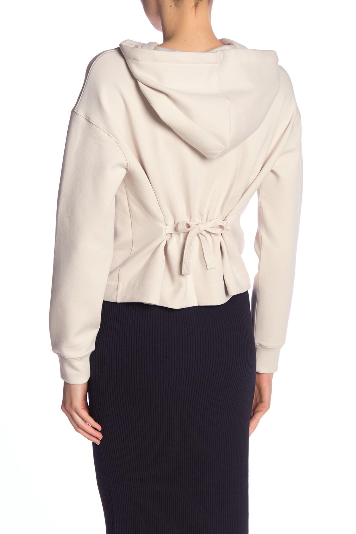 vince cinch back hoodie