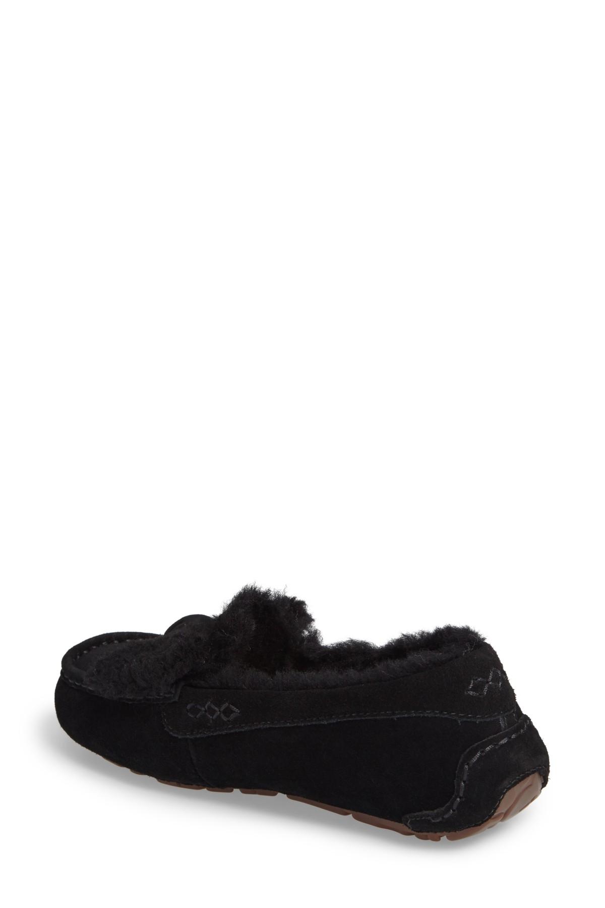 ugg ansley bow glimmer flat