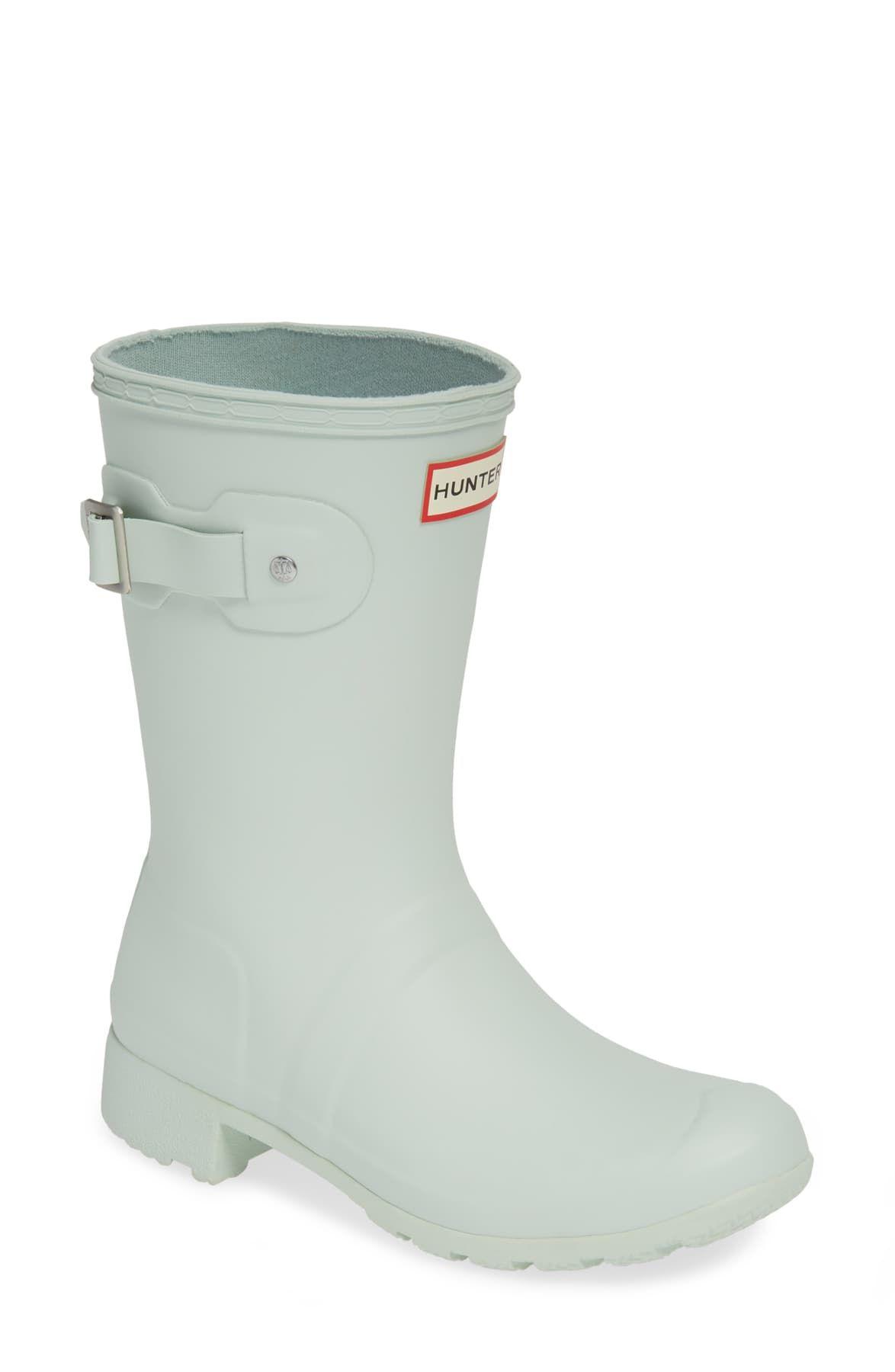 hunter short packable rain boots