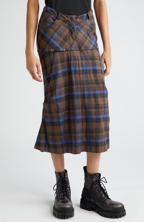 【関税込み】Collina Strada パープル Hiss ミディアムスカート Collina Strada for Women FW25 Collection | SSENSE