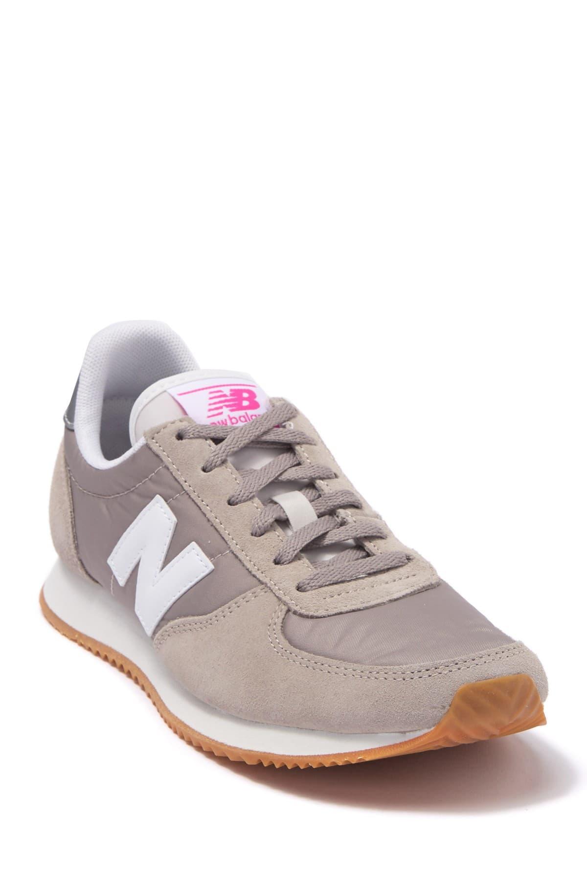 New Balance Synthetic 220 Classic V1 Sneaker in Grey/White (Gray ...