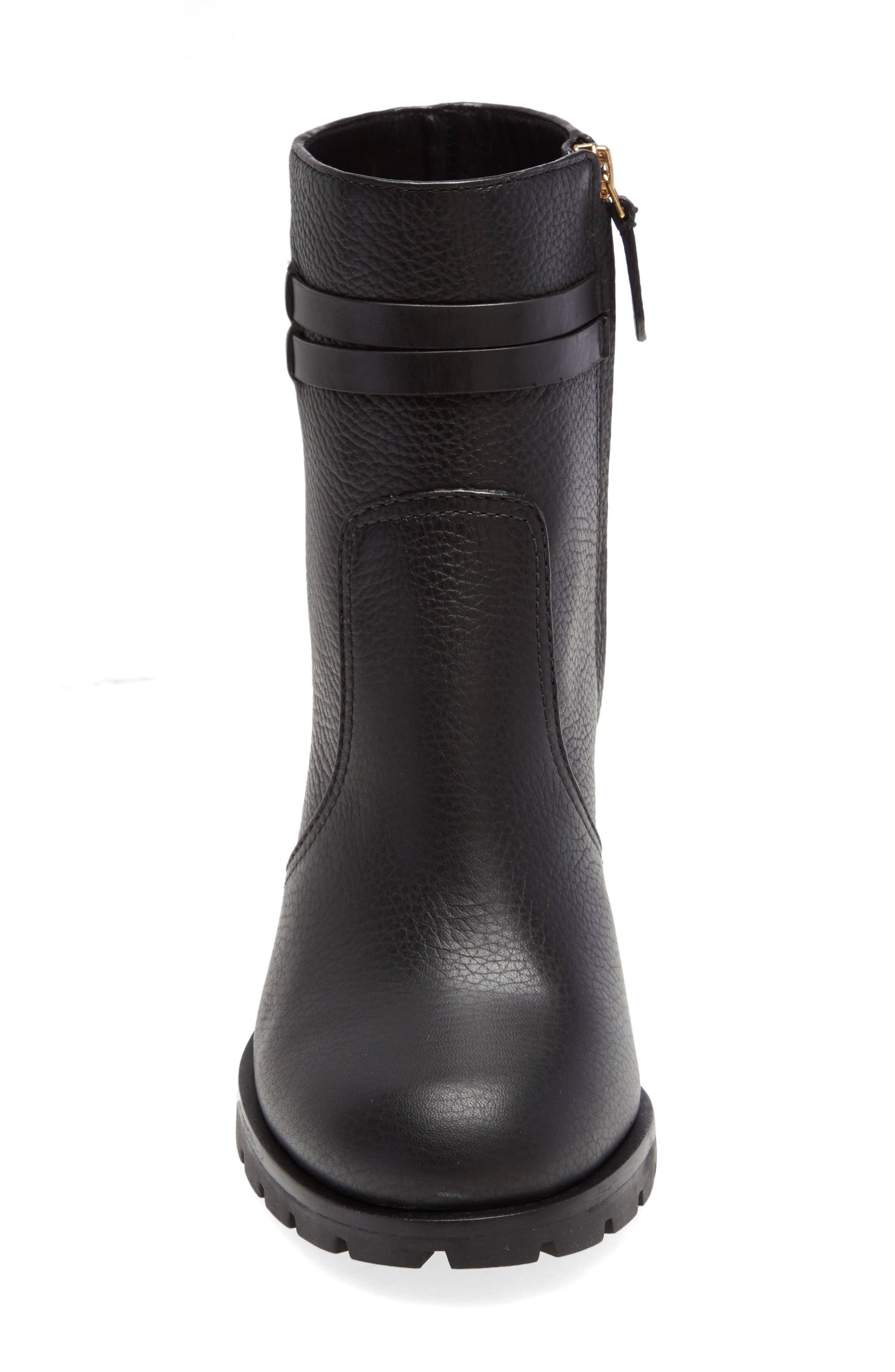 leigh lug sole bootie tory burch