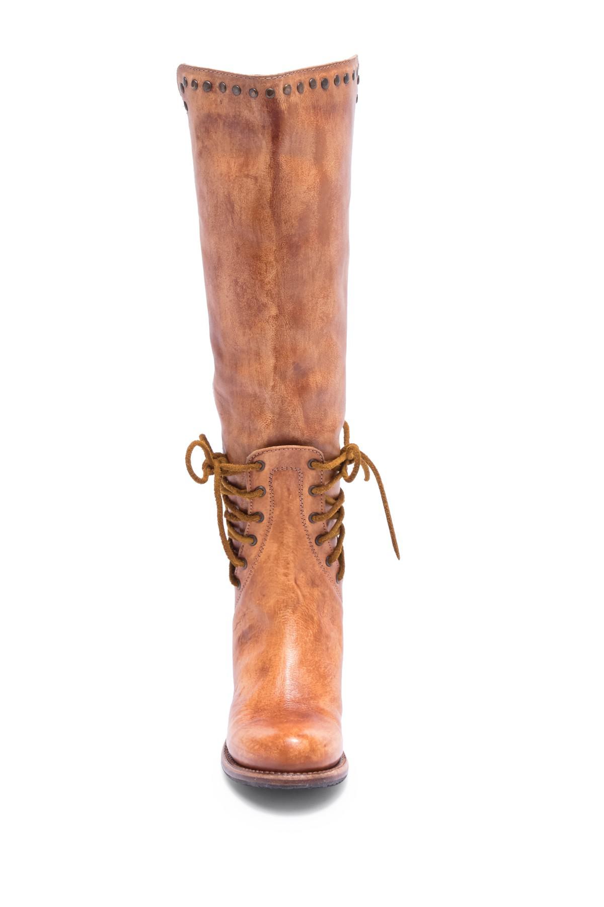 bed stu loxley knee high boot