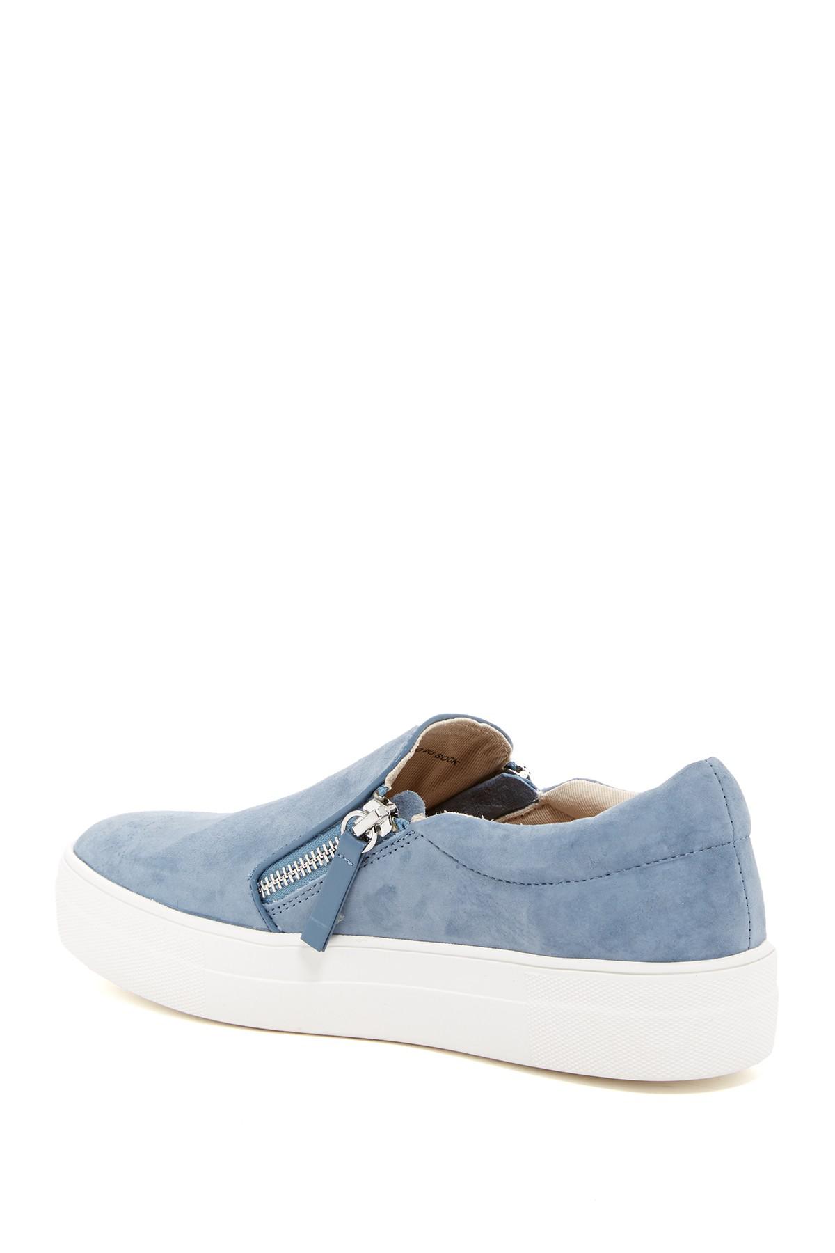 steve madden glaammar zip platform sneaker