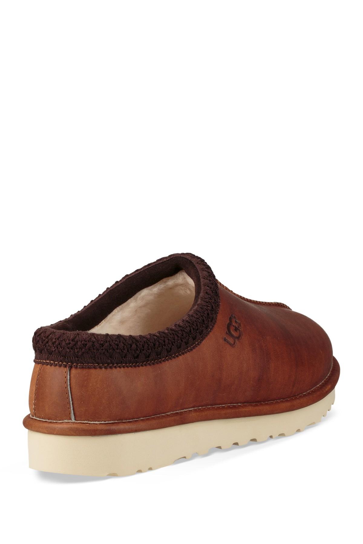 UGG Leather (r) Tasman Pinnacle Indoor/outdoor Horween Slipper (men) (limited Edition) in Tan