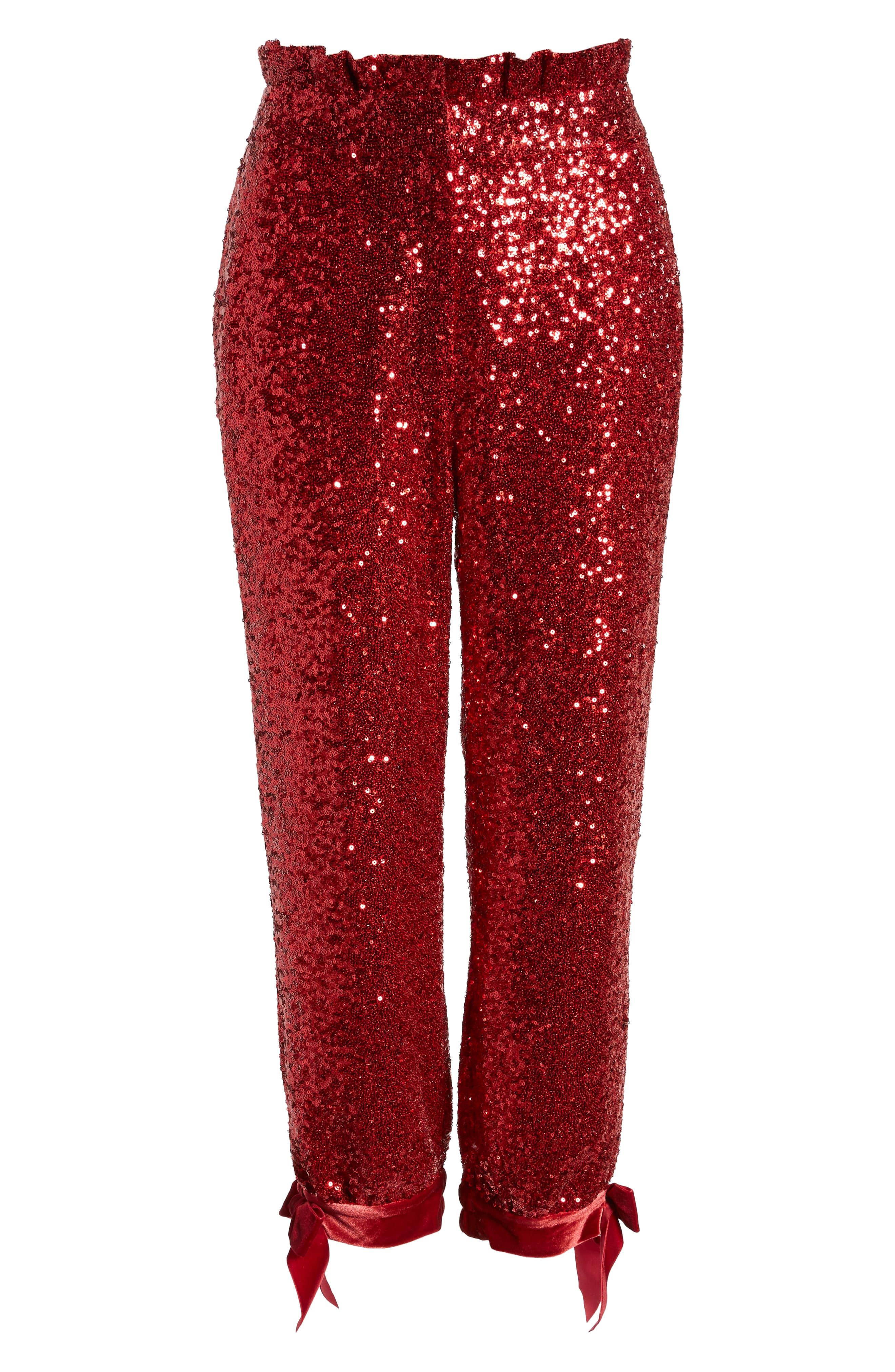 halogen velvet pants