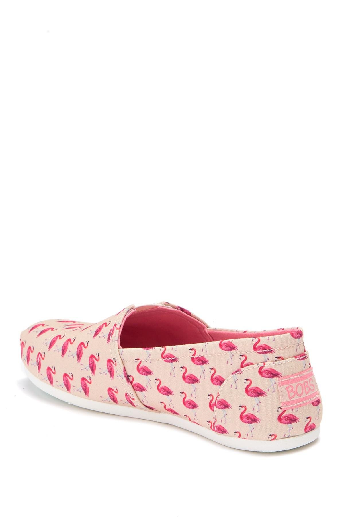 Skechers Bobs Flamingo Slip-on Sneaker in Pink | Lyst
