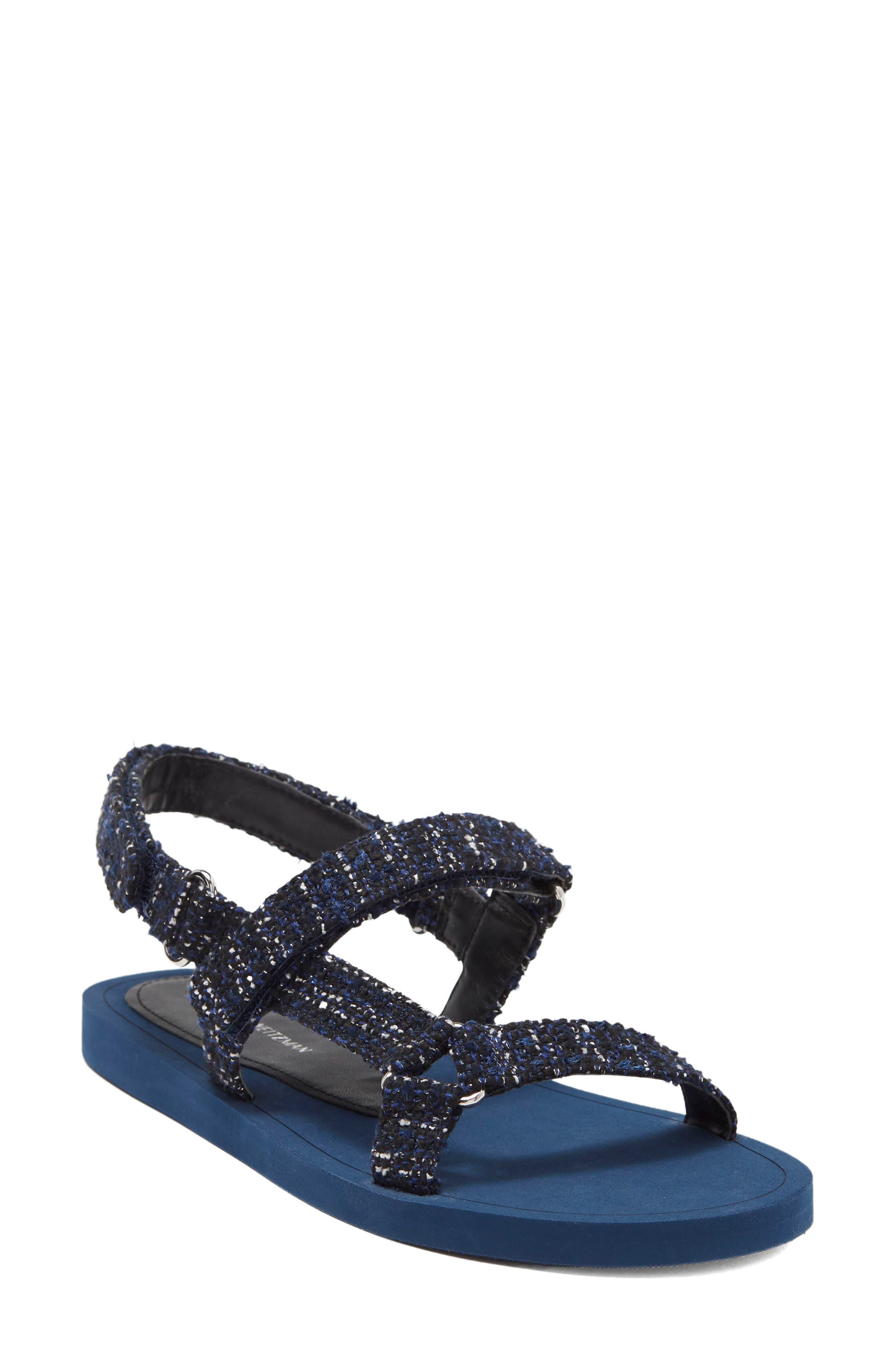 Stuart Weitzman Vail Sport Sandal in Blue Lyst