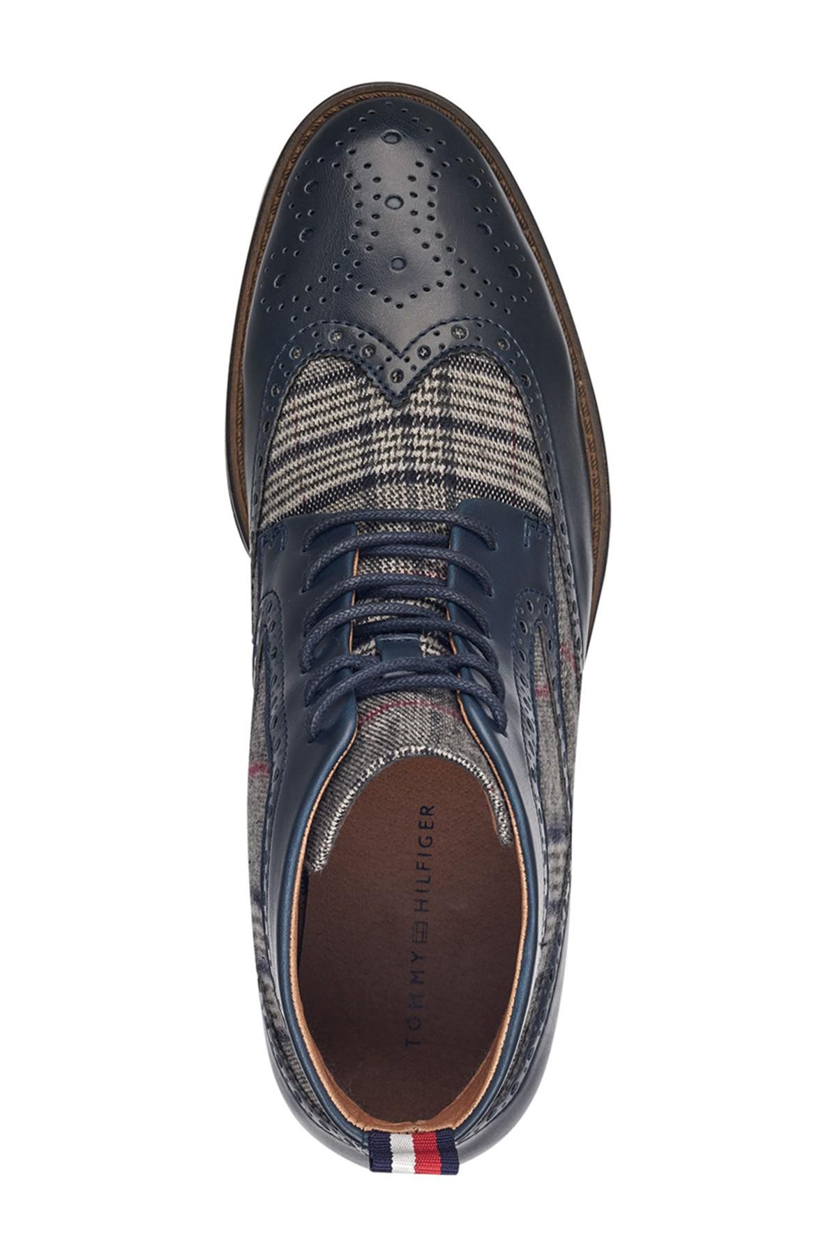 tommy hilfiger wingtip shoes