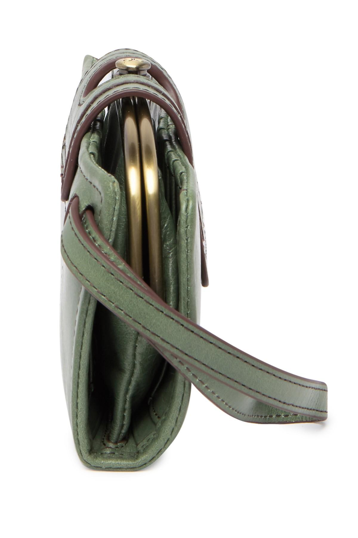 Green hobo wallet outlet