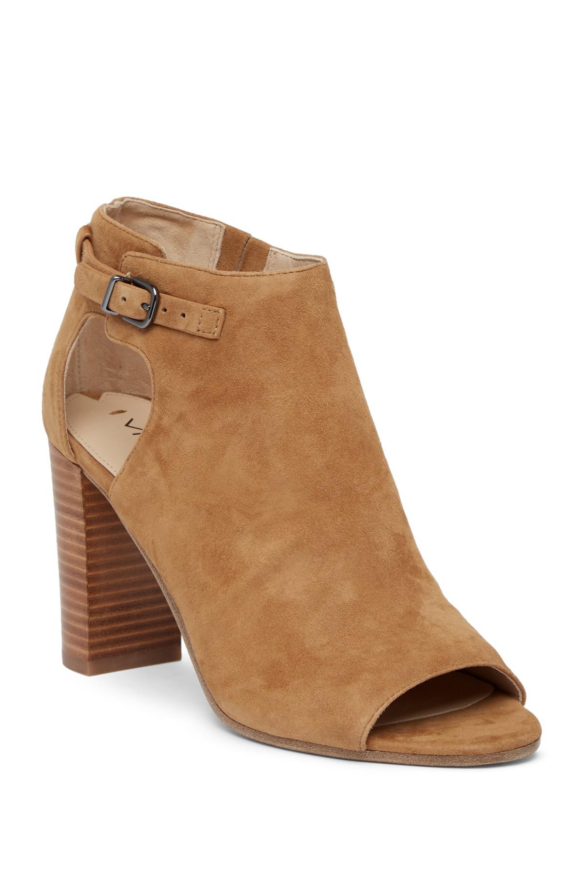 Via Spiga Suede Guiliana Open Toe 