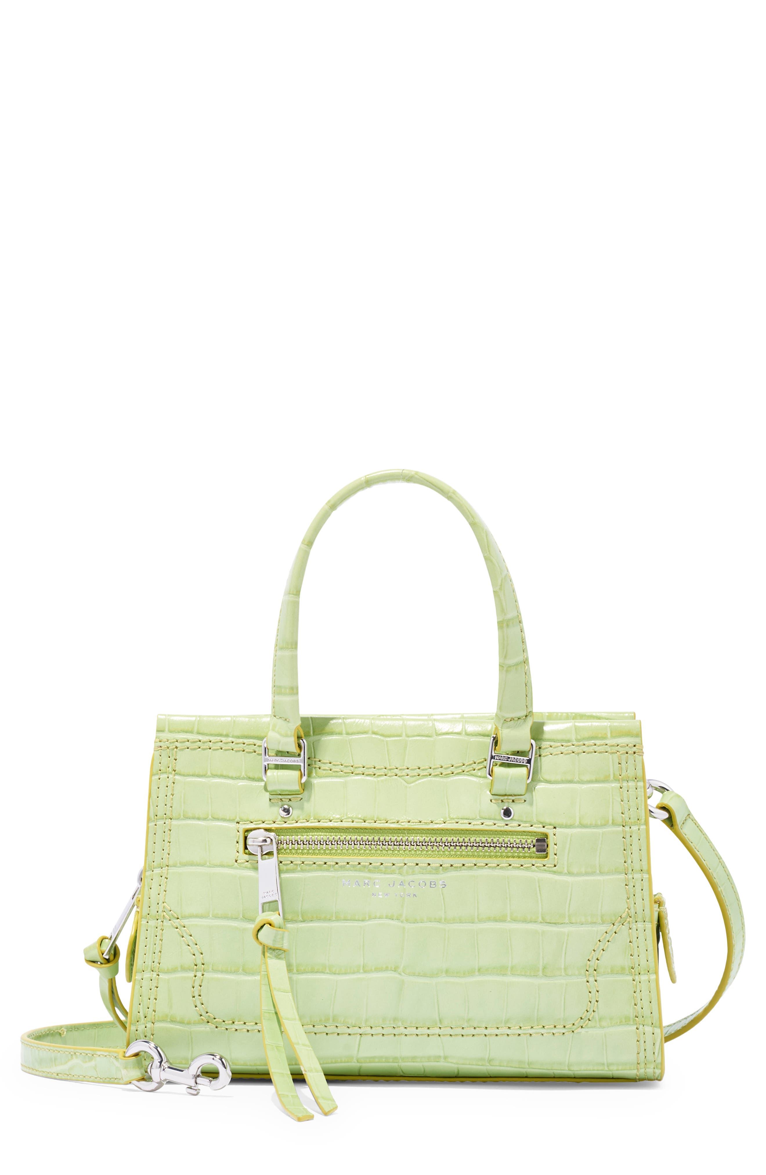 Marc Jacobs Mini Cruiser Satchel In Pear At Nordstrom Rack in Green | Lyst