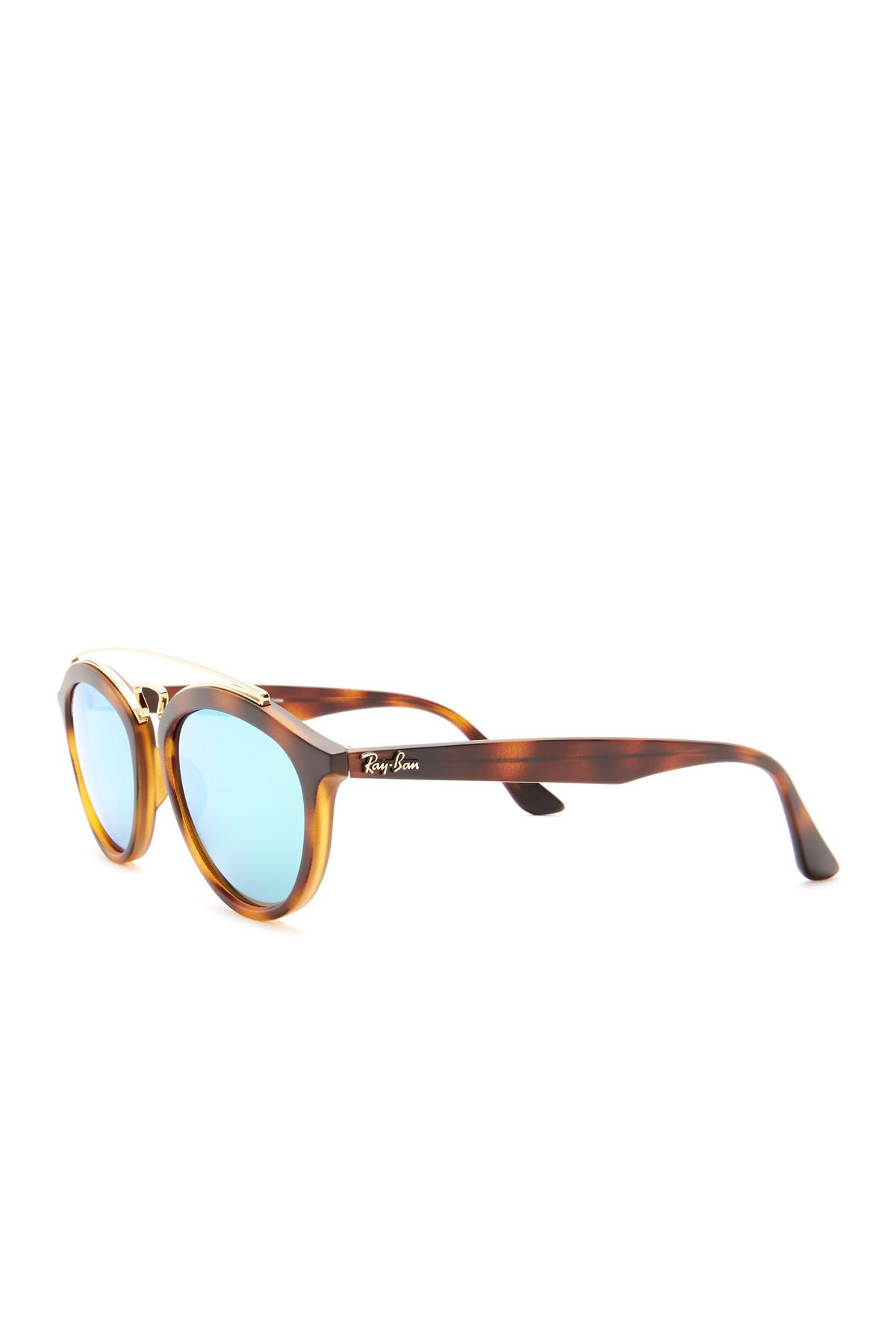 Ray Ban Phantos 53mm Aviator Sunglasses Lyst